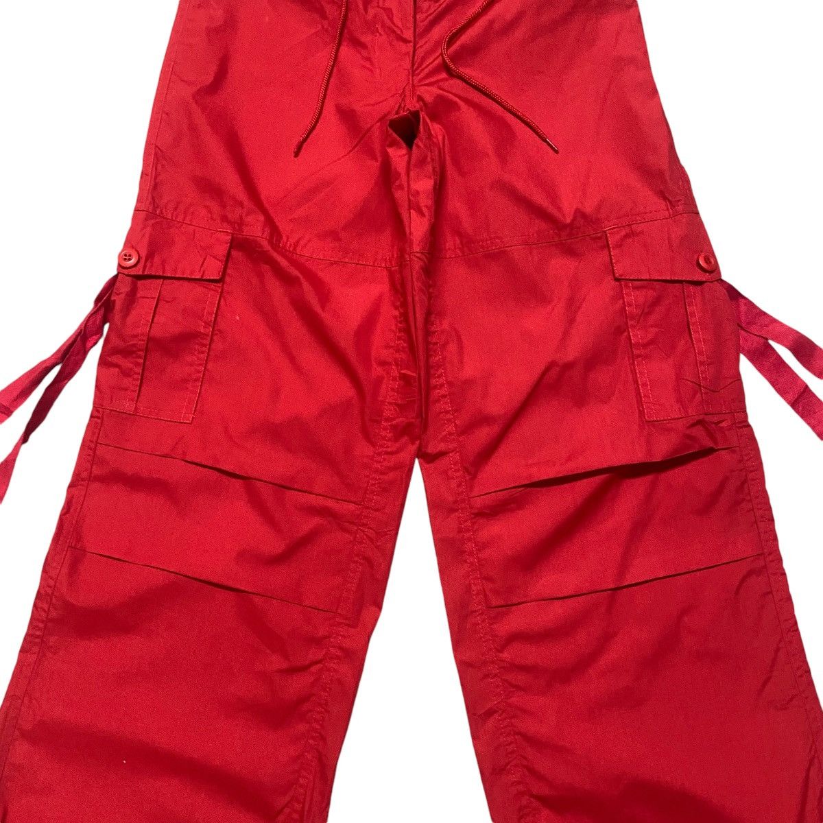 Japanese Brand Vintage UFO Nylon Cargo Pants Size 29" - 6 Thumbnail