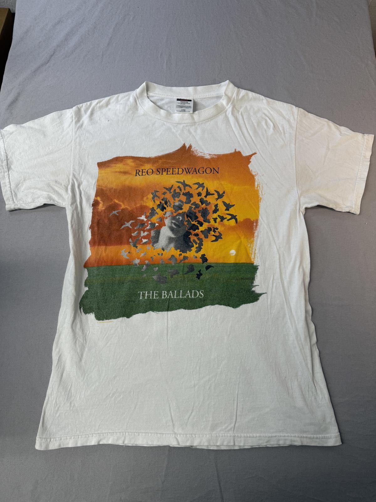 Tultex VTG REO Speedwagon T-shirt 1999 The Ballads Album L Size US L / EU 52-54 / 3 - 1 Thumbnail