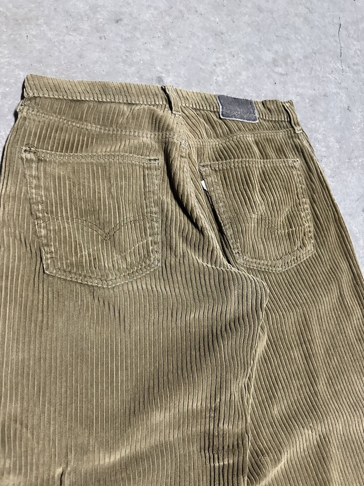 Levi's Vintage 90s Levis Baggy Silver Tab Corduroy Pants Size US 34 / EU 50 - 5 Thumbnail
