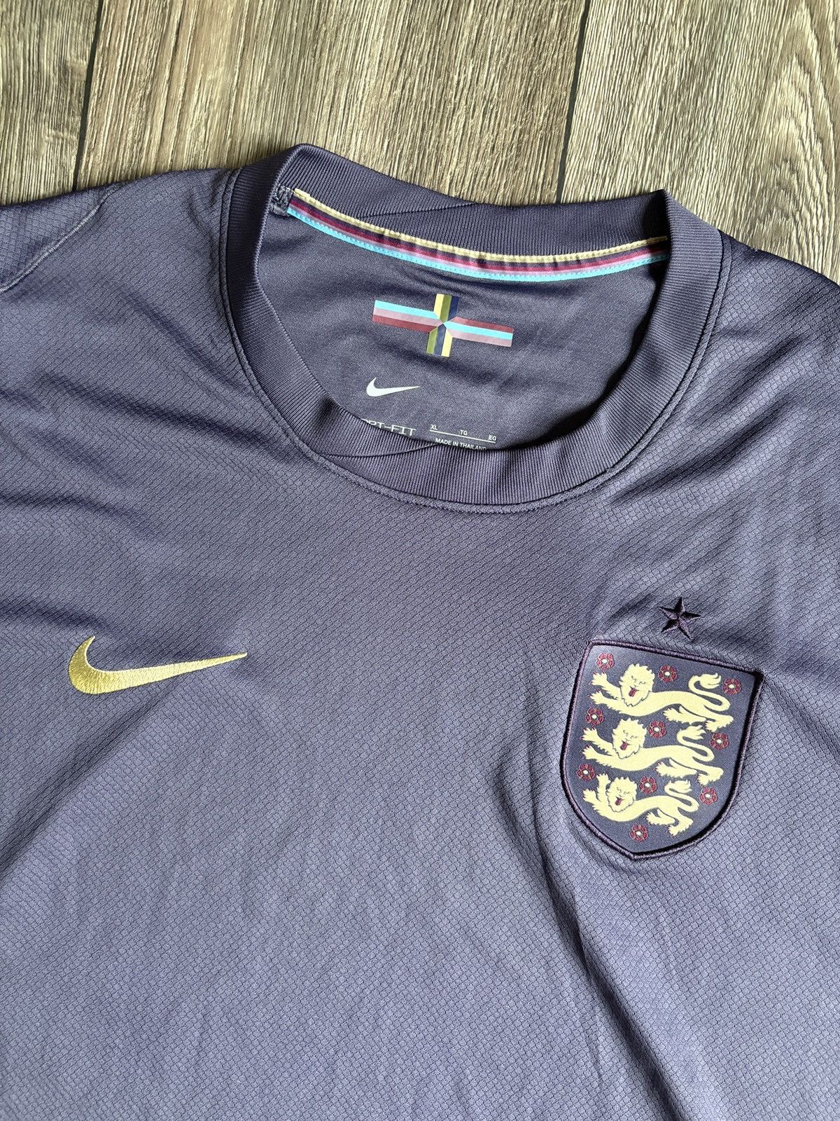 Nike England National Team 2024/2025 Away Football Shirt Soccer Size US XL / EU 56 / 4 - 2 Thumbnail