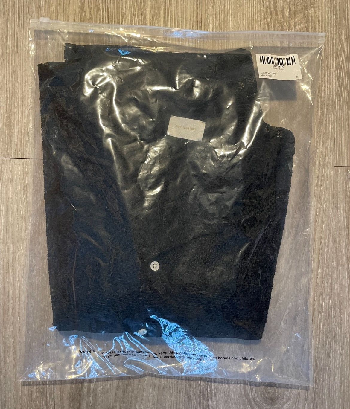 Aime Leon Dore Rico Shirt Short Sleeve Jet Black Size S Size US S / EU 44-46 / 1 - 6 Thumbnail