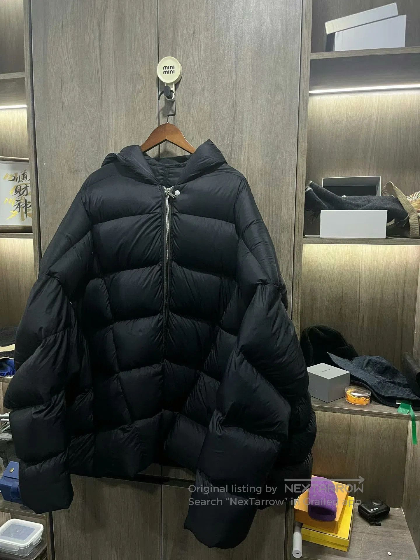Rick Owens rick owens black down jacket size 48. Size US L / EU 52-54 / 3 - 3 Thumbnail