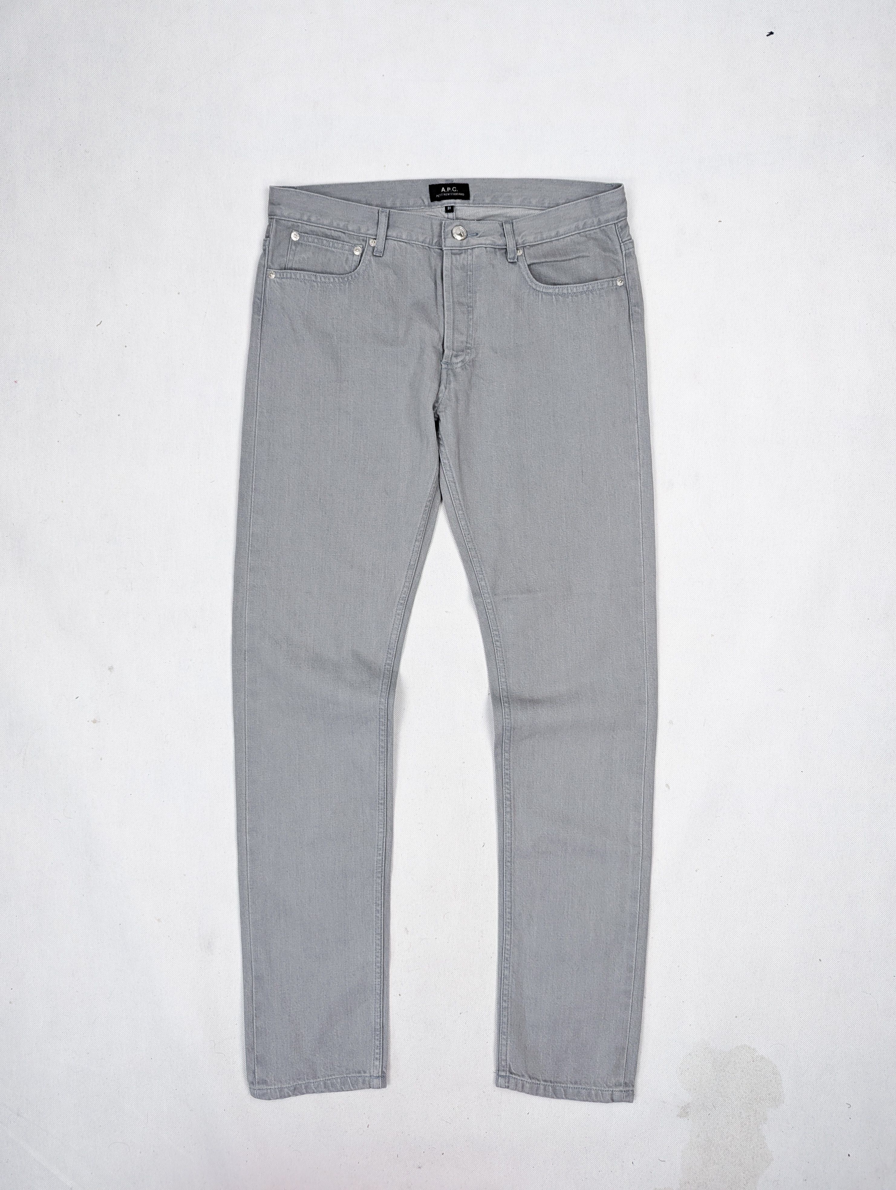 A.P.C. A.P.C. grey jeans denim 31 Size US 31 - 1 Thumbnail