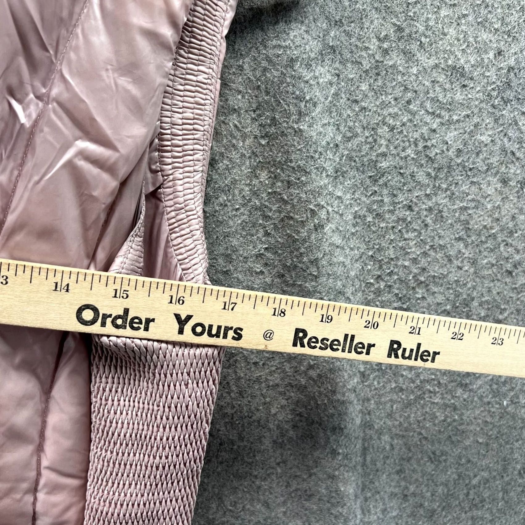Calvin Klein Calvin Klein Vest Women Medium Pink Full Zip Puffer Down Jacket Slim Regular Down Fill/Vest Style Size M / US 6-8 / IT 42-44 - 4 Thumbnail