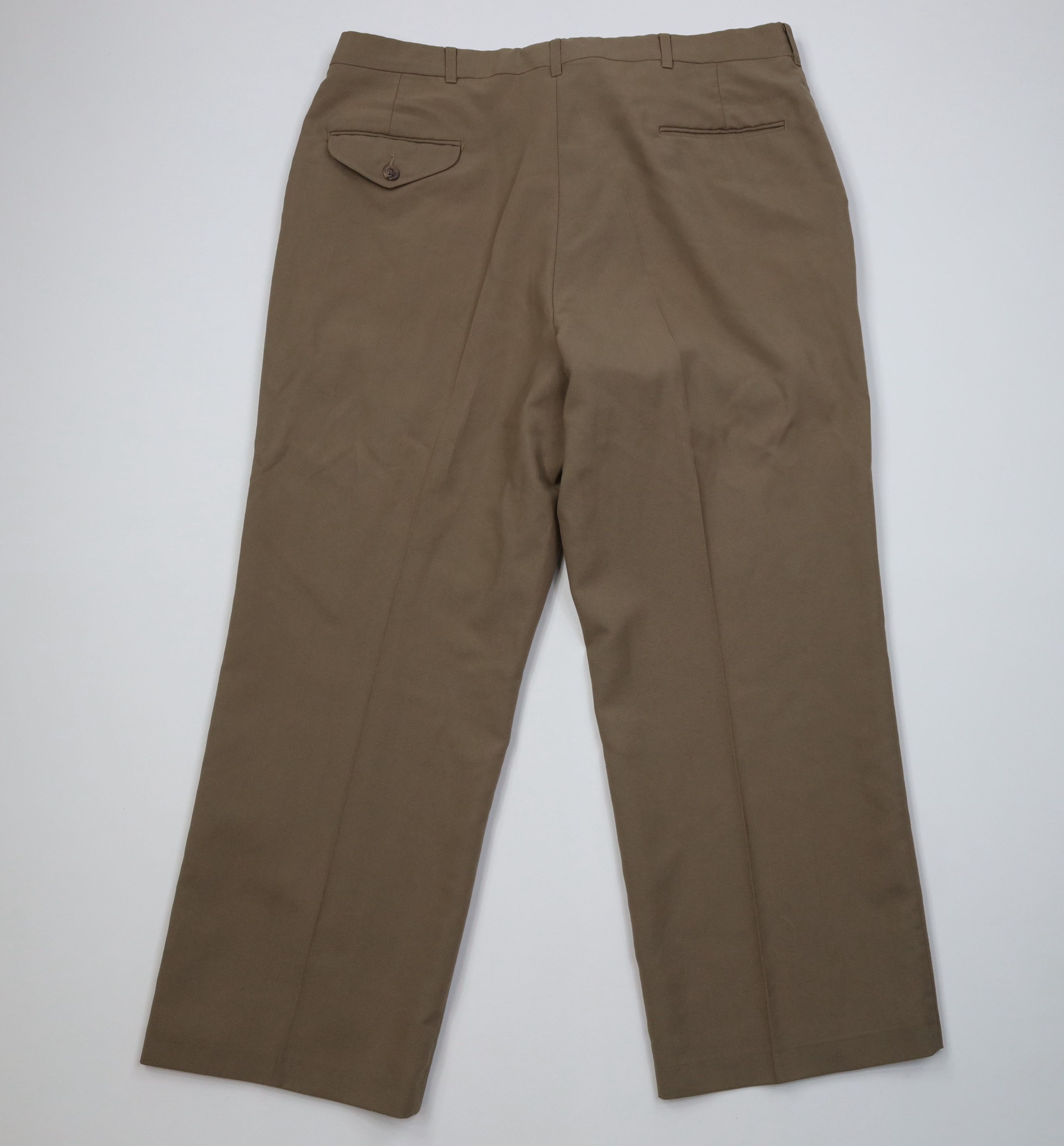 Vintage Vintage 90s Streetwear Wool Blend Knit Wide Leg Chino Pants Size US 36 / EU 52 - 10 Thumbnail