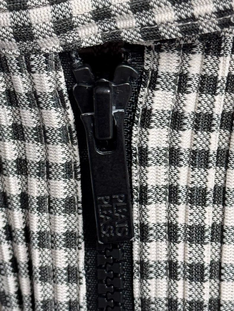 Issey Miyake Issey Miyake size:3 Grey checkered jacket Size S / US 4 / IT 40 - 2 Thumbnail