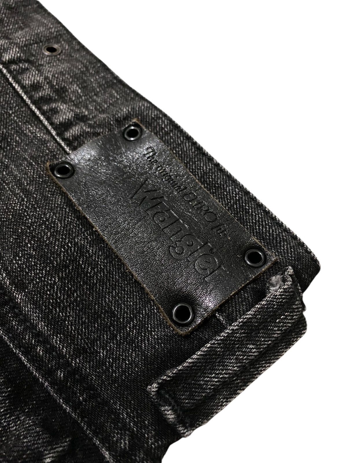 Wrangler Wrangler Washed Old Black Bootcut Denim Size US 33 - 15 Thumbnail
