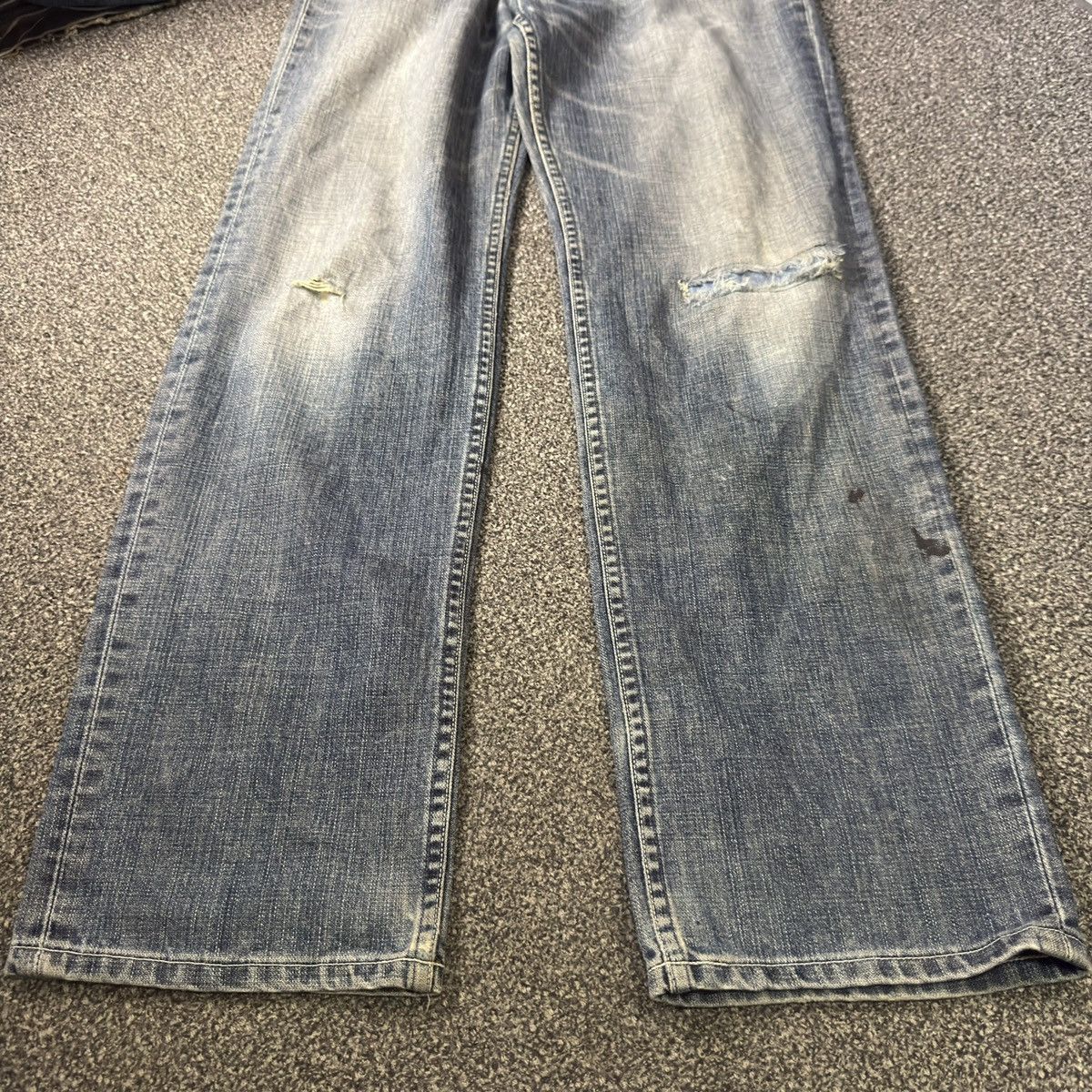 Levi's Vintage 2003 Levis 502 Distressed Denim W34 Size US 34 / EU 50 - 7 Thumbnail