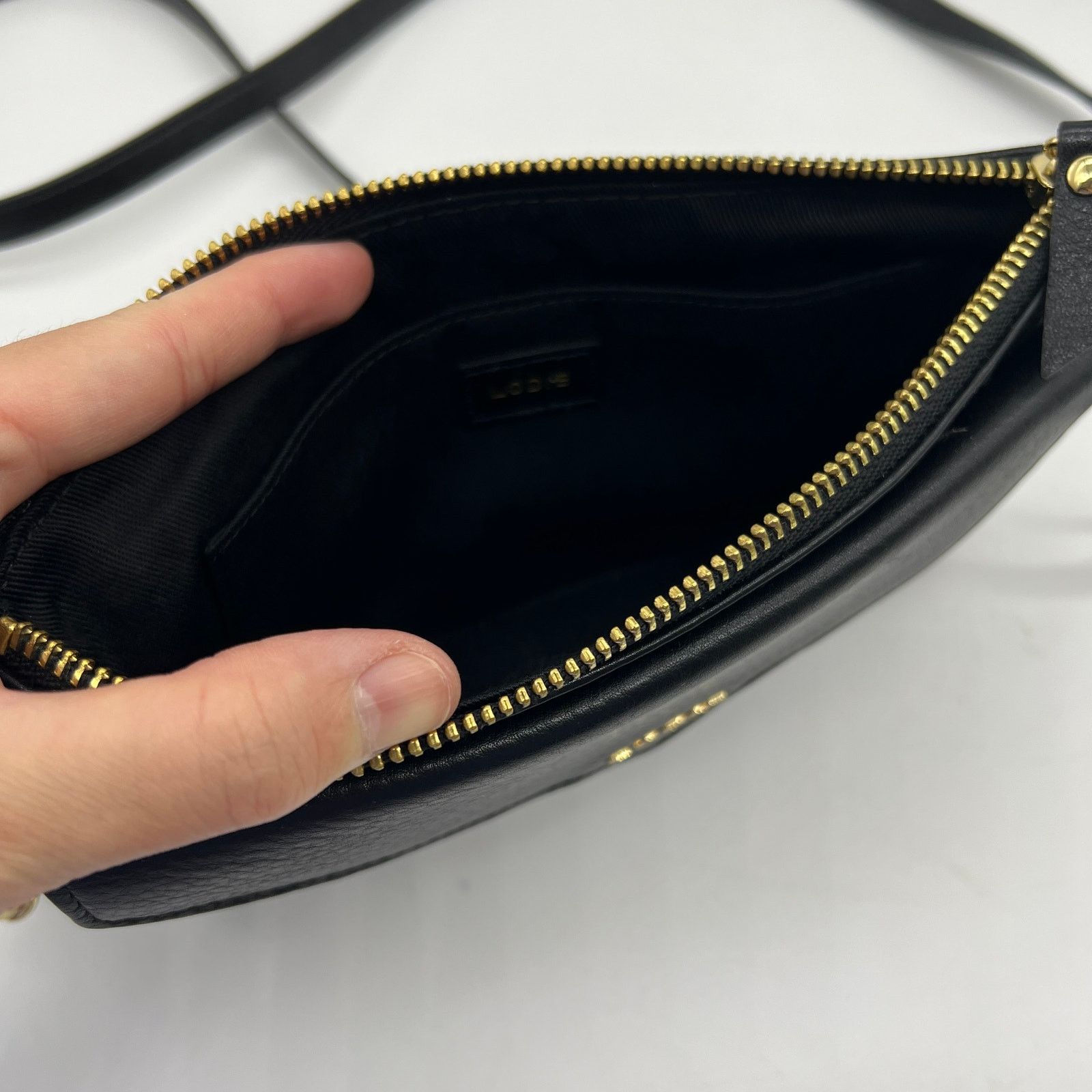 Other LODIS Women Crossbody Purse Black Leather Small Handbags Size ONE SIZE - 7 Thumbnail