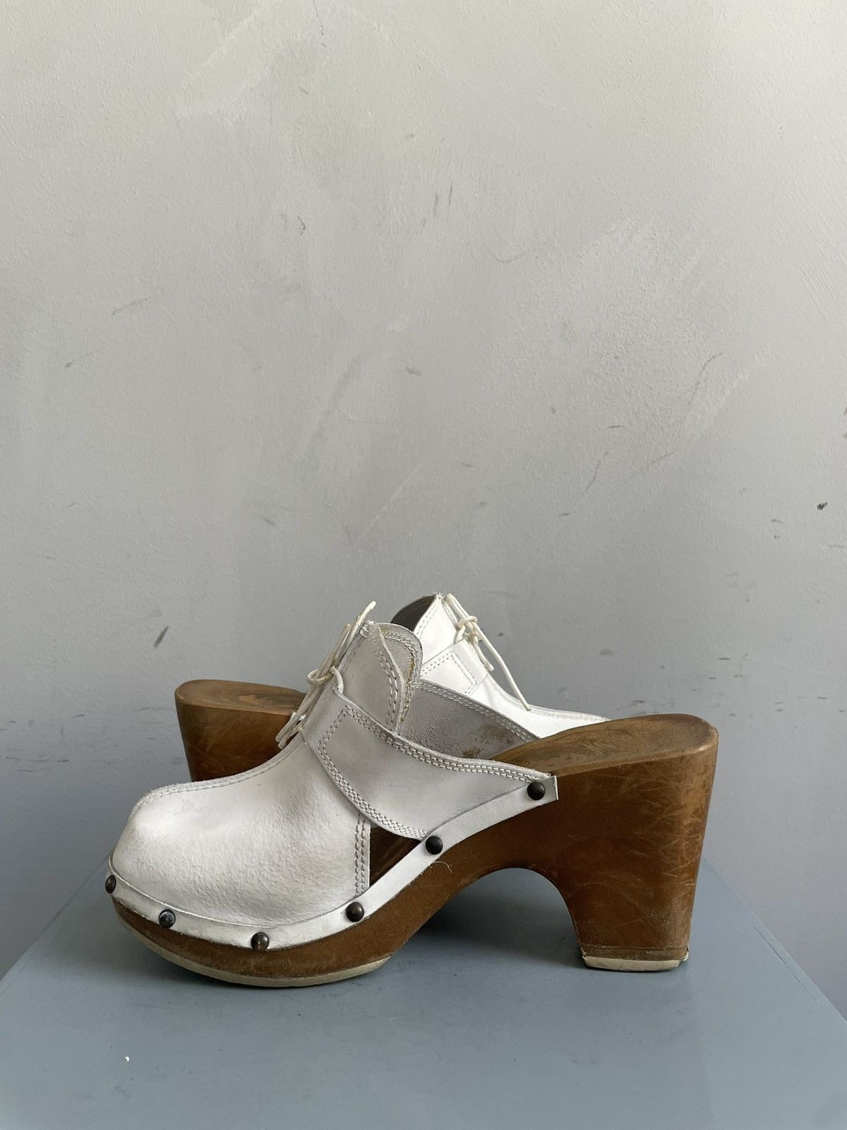 Hysteric Glamour Rare western clogs wooden guidi style boots woman 37 Size US 8 / IT 38 - 7 Thumbnail