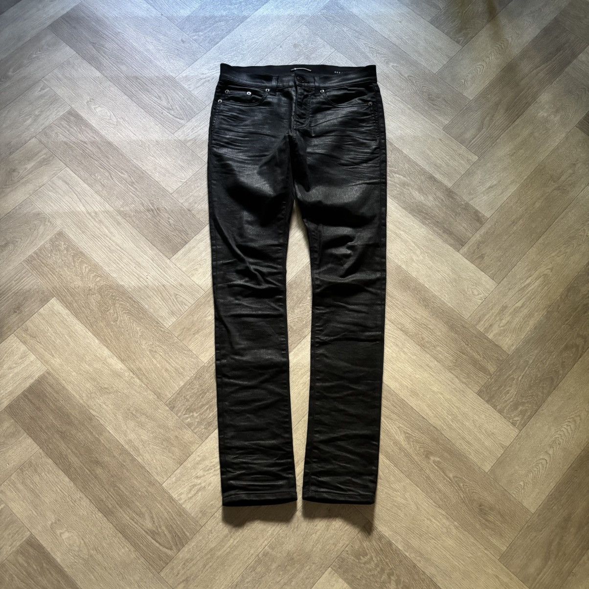 Dior × Hedi Slimane 07 Dior Homme Luster Waxed denim | Grailed