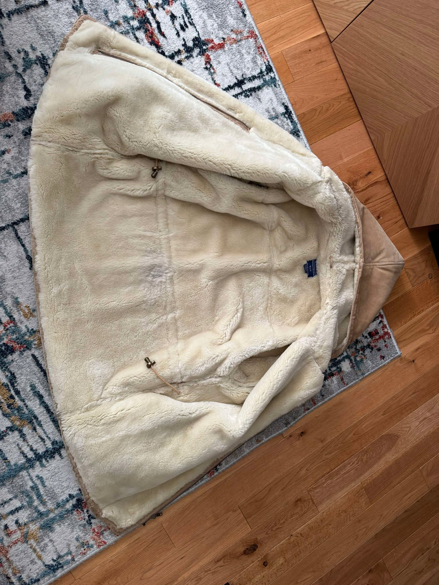 Vintage Sasquahanna Trail Outfitters Suede and Fur Jacket Size US L / EU 52-54 / 3 - 3 Thumbnail