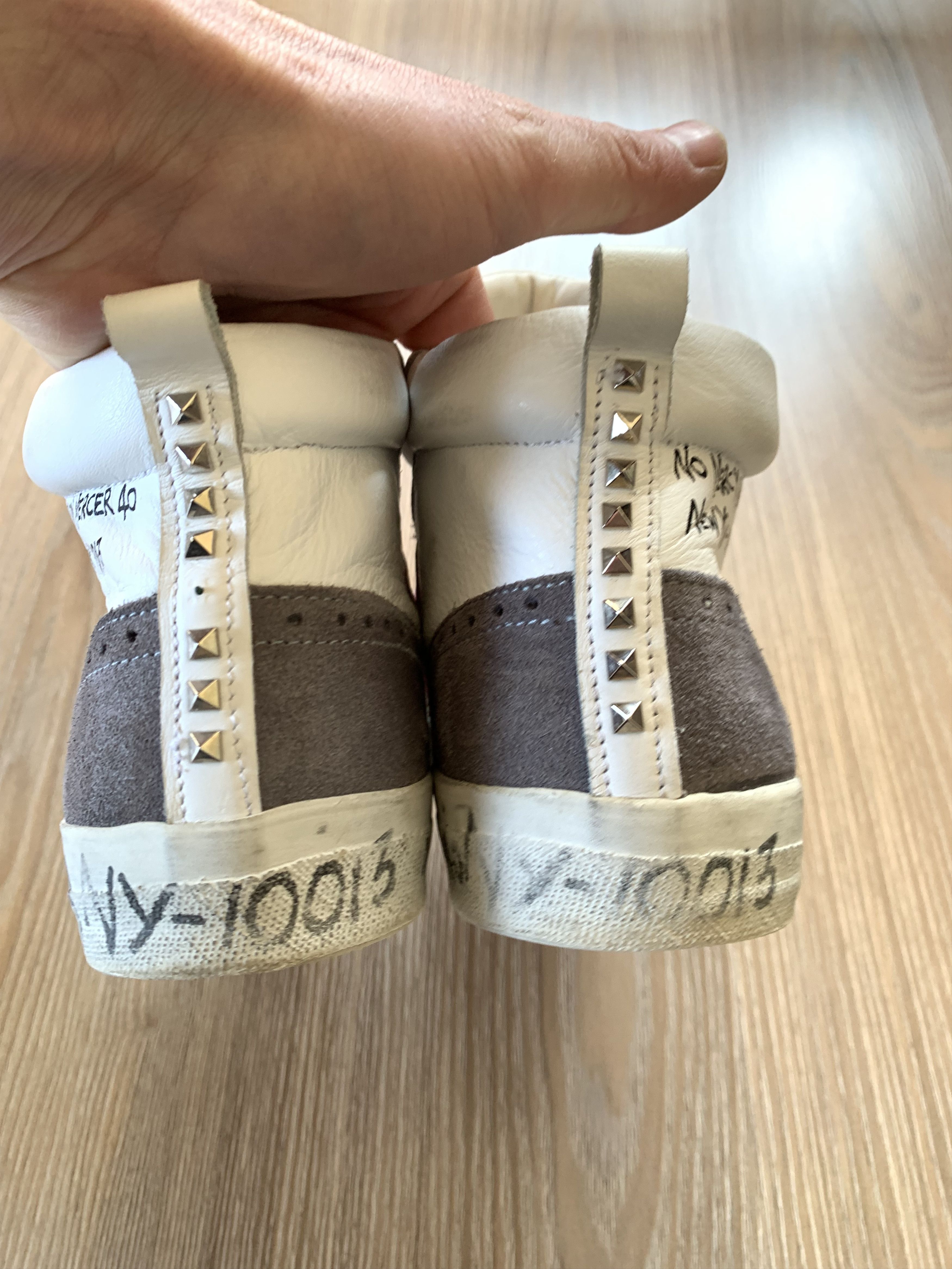 Designer × Philipp Plein Philipp Plein MM Mid Top Sneakers No Mercy Size US 5.5 / IT 35.5 - 8 Thumbnail