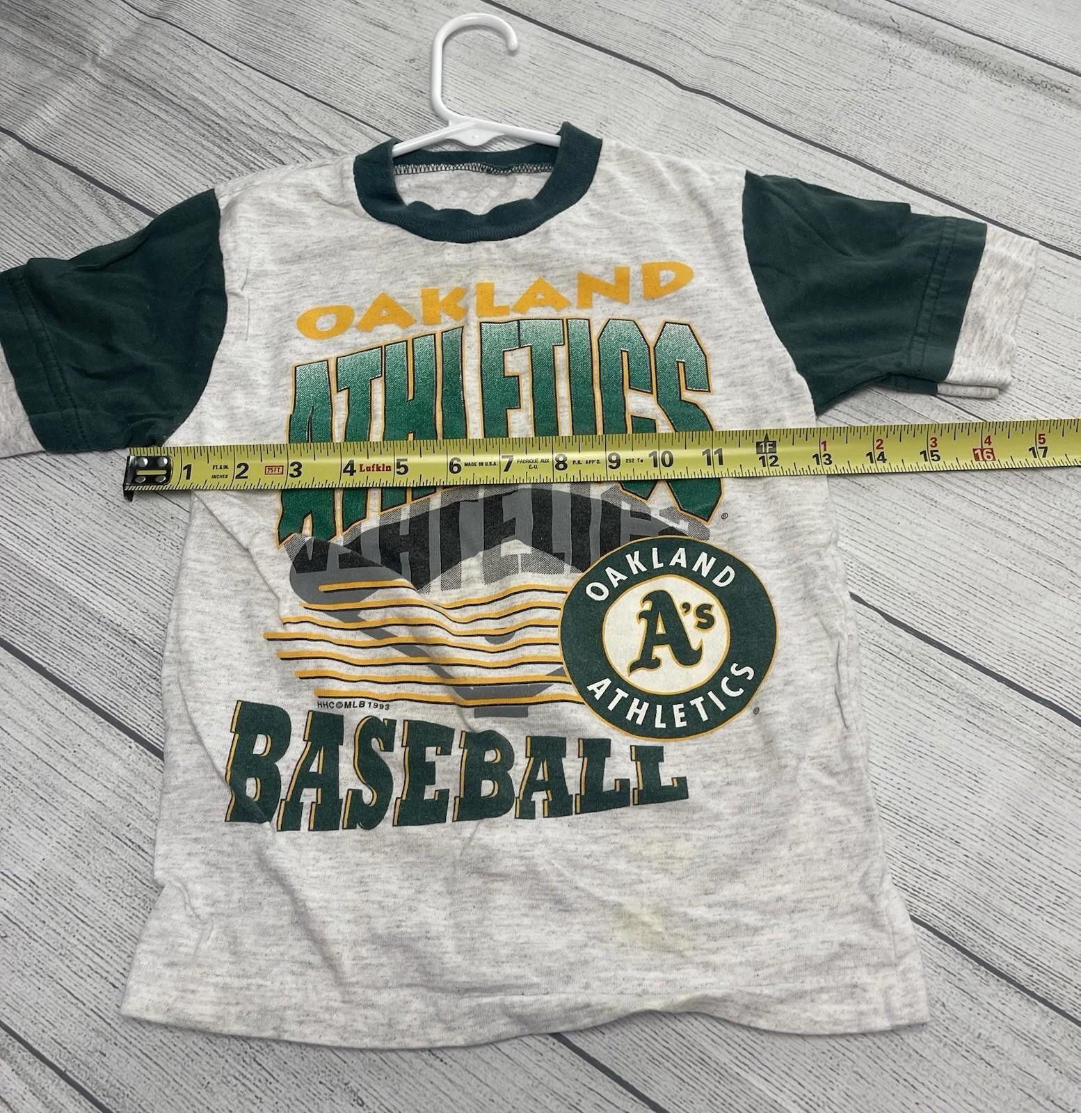 Other Vintage 90s Oakland A’sShirt Youth XS 1993 Size ONE SIZE - 5 Thumbnail