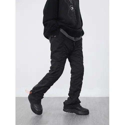 VIBE Black Pleated Pants Sweatpants Size US 32 / EU 48 - 5 Thumbnail