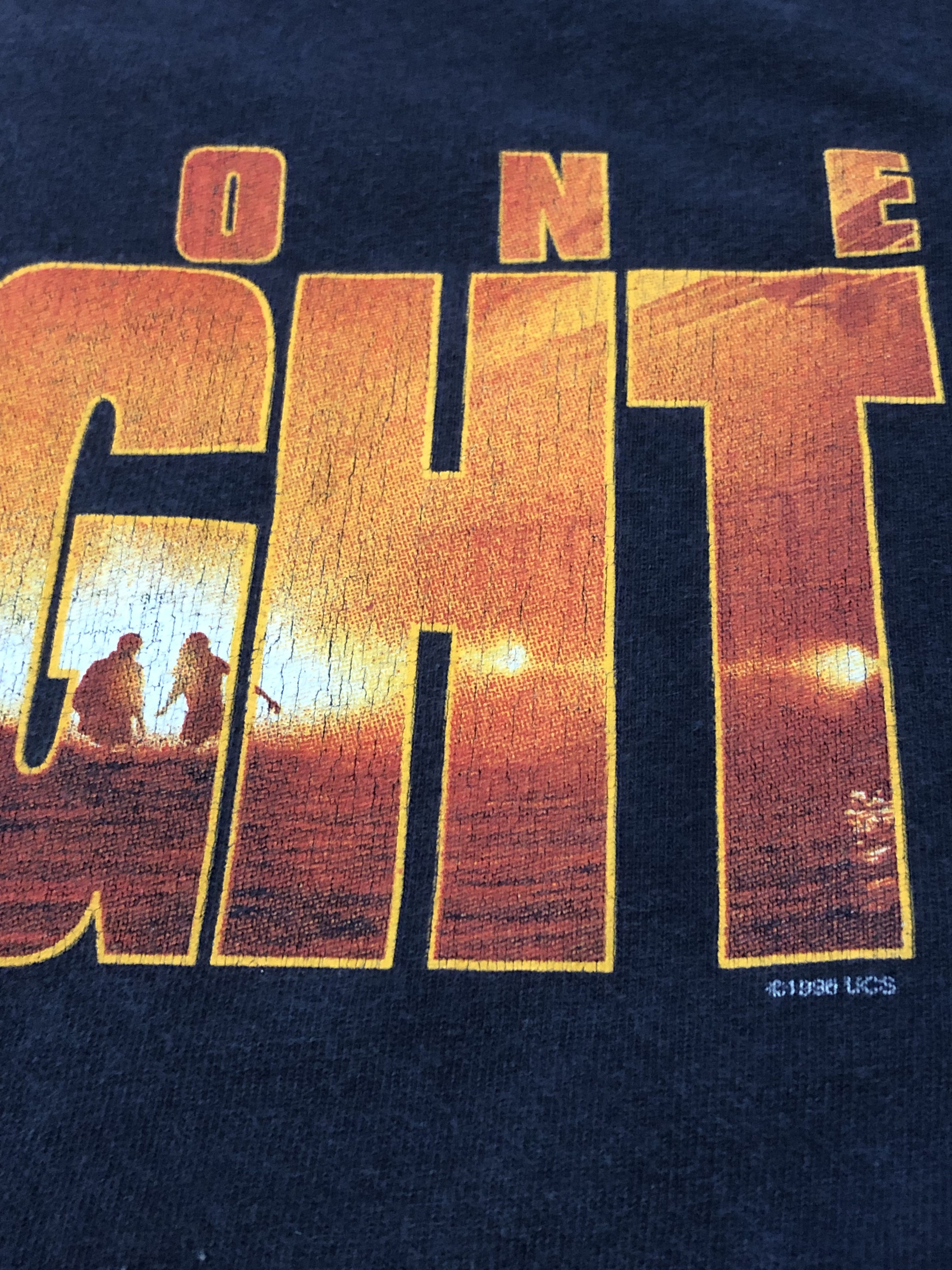 Vintage Vintage Movie Stallone DAYLIGHT Long Sleeve Tee Size US L / EU 52-54 / 3 - 4 Thumbnail