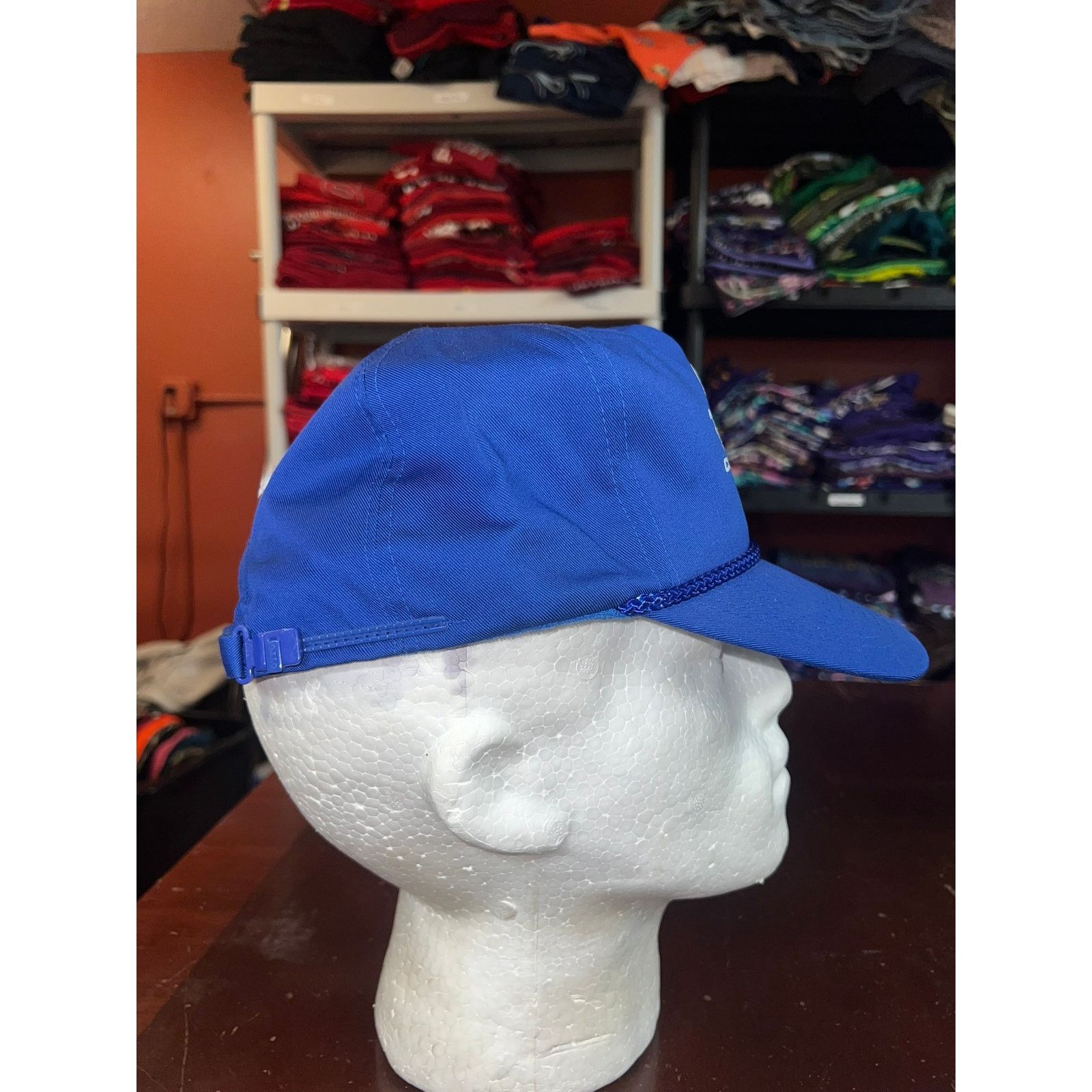 Vintage Vintage Cornwell Tools Hat Roper Blue Cap VTG OS Strapback Size ONE SIZE - 5 Thumbnail