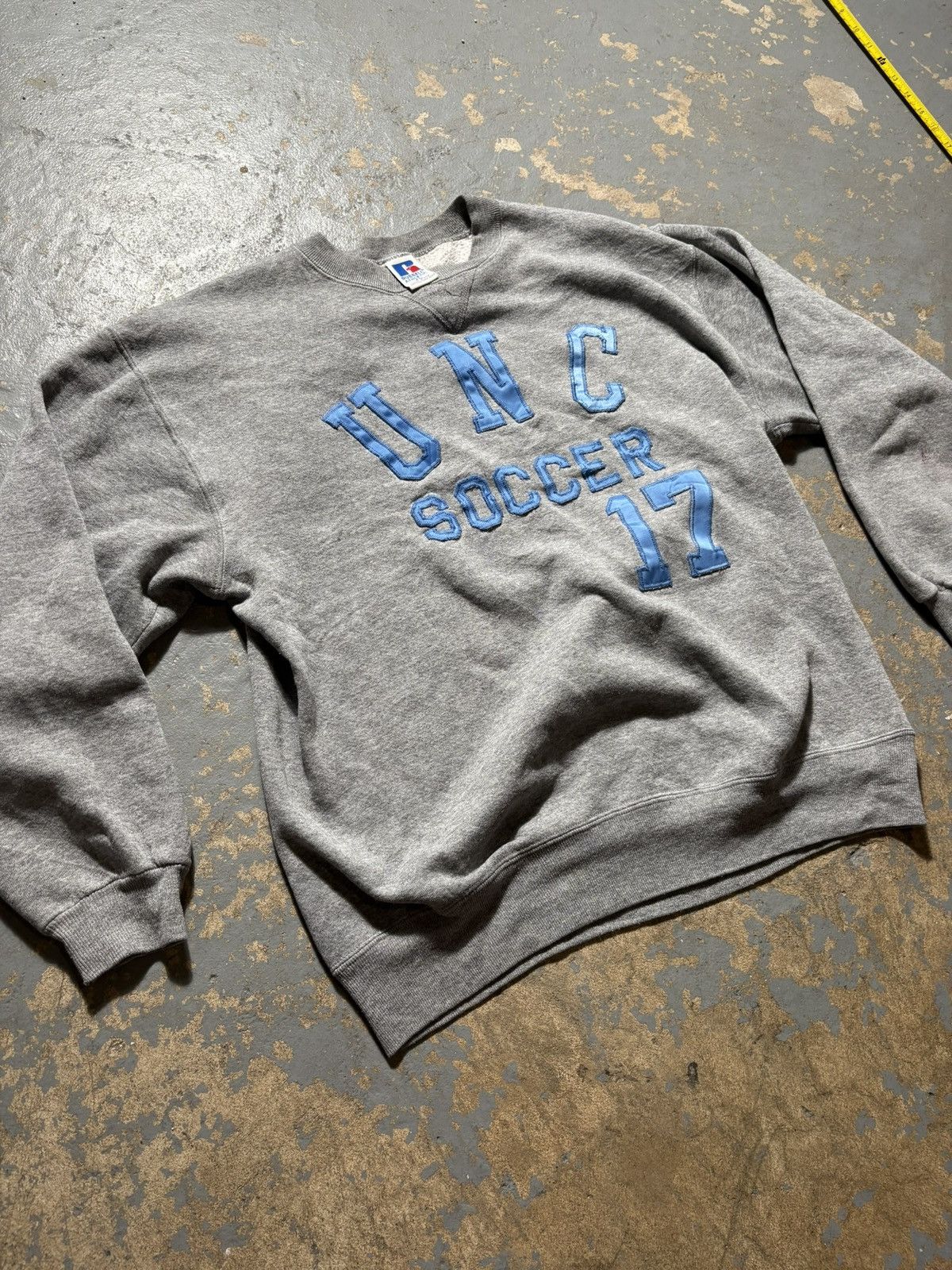 Russell Athletic × Vintage UNC soccer Russell athletic crewneck sweatshirt Size US M / EU 48-50 / 2 - 2 Thumbnail