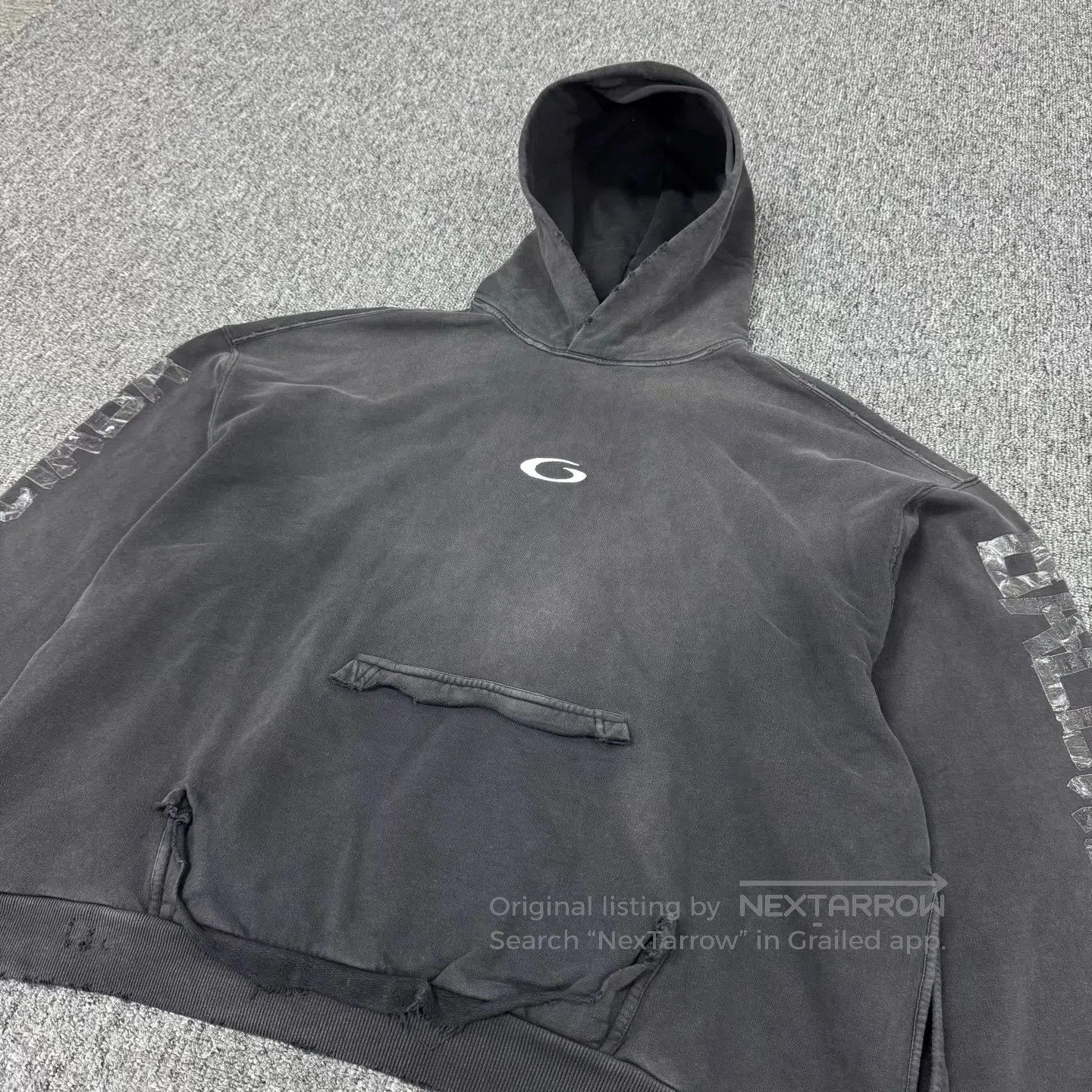 Balenciaga Balenciaga Model 25: Washed vintage finish;hooded silhouet Size US M / EU 48-50 / 2 - 3 Thumbnail