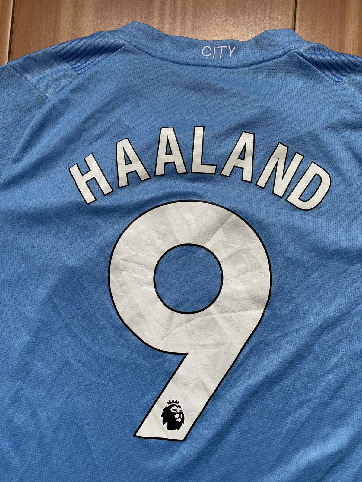 Puma Puma Manchester City FC 2023/24 Football Shirt #9 Haaland Size US L / EU 52-54 / 3 - 8 Thumbnail