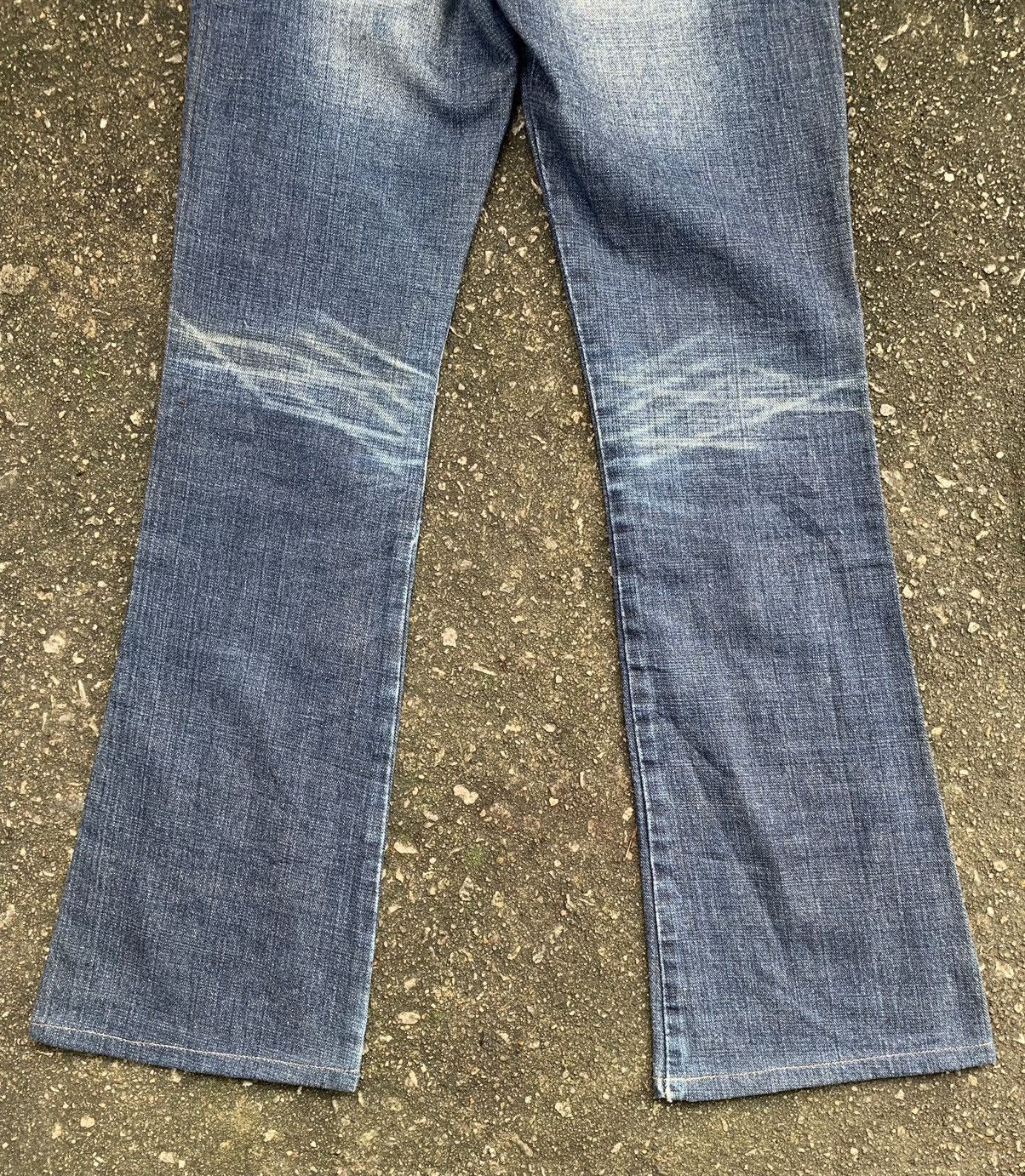 Japanese Brand Sword Fish Flare Unisex Denim Jeans Pants Size US 29 - 15 Thumbnail