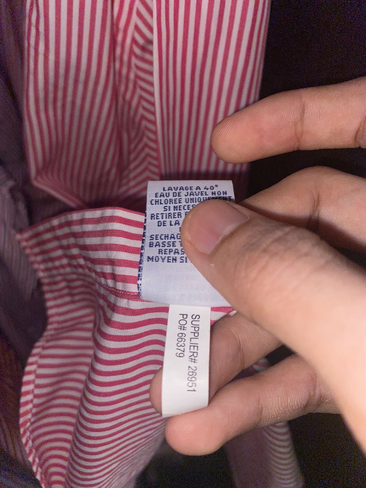 Polo Ralph Lauren Polo Ralph Lauren Pink Stripe Long Sleeved Button Up Shirt Size XL / US 12-14 / IT 48-50 - 5 Thumbnail