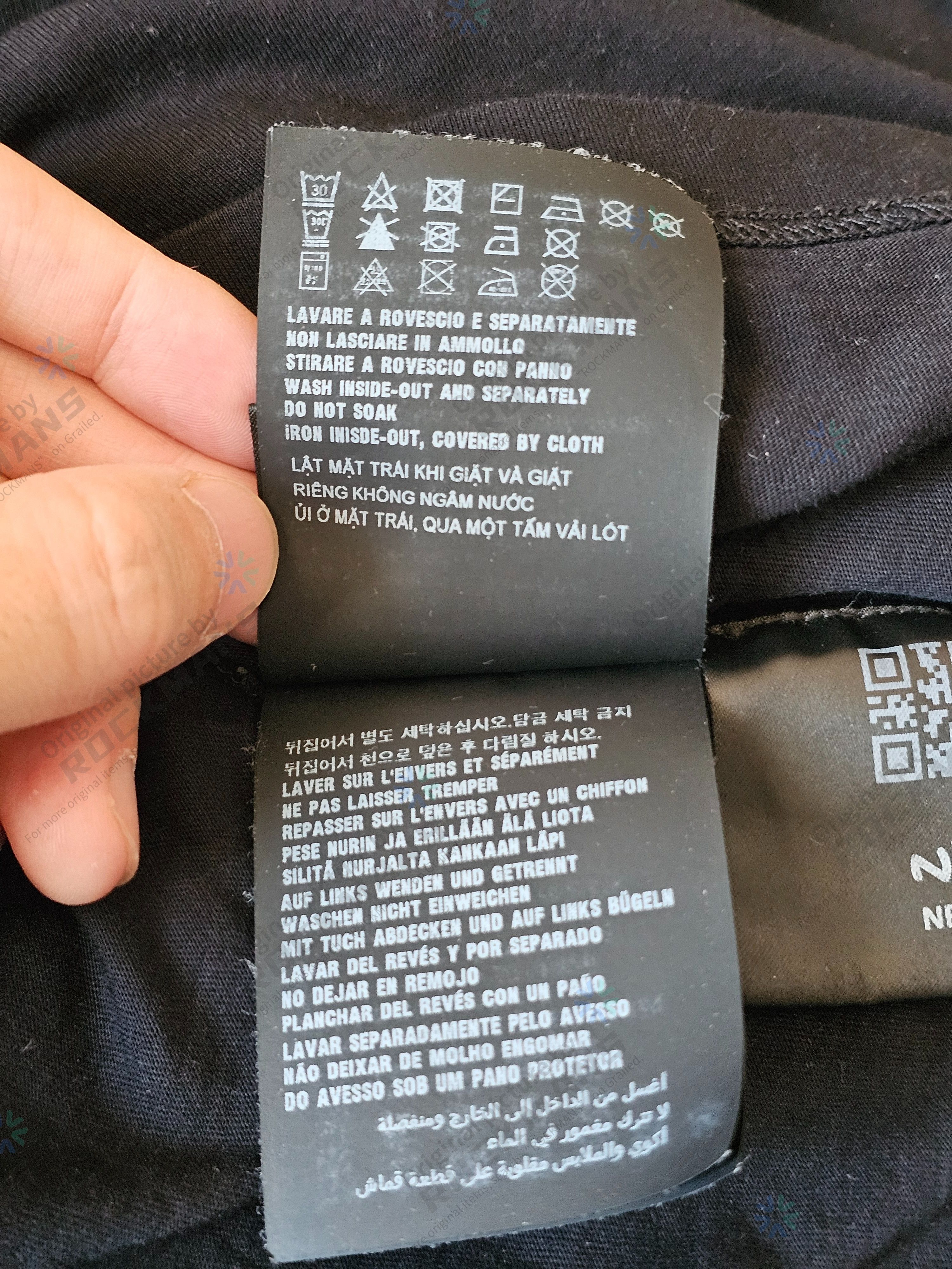 Prada PRADA 23SS Side Logo Tshirt Black Size L Size US L / EU 52-54 / 3 - 8 Thumbnail