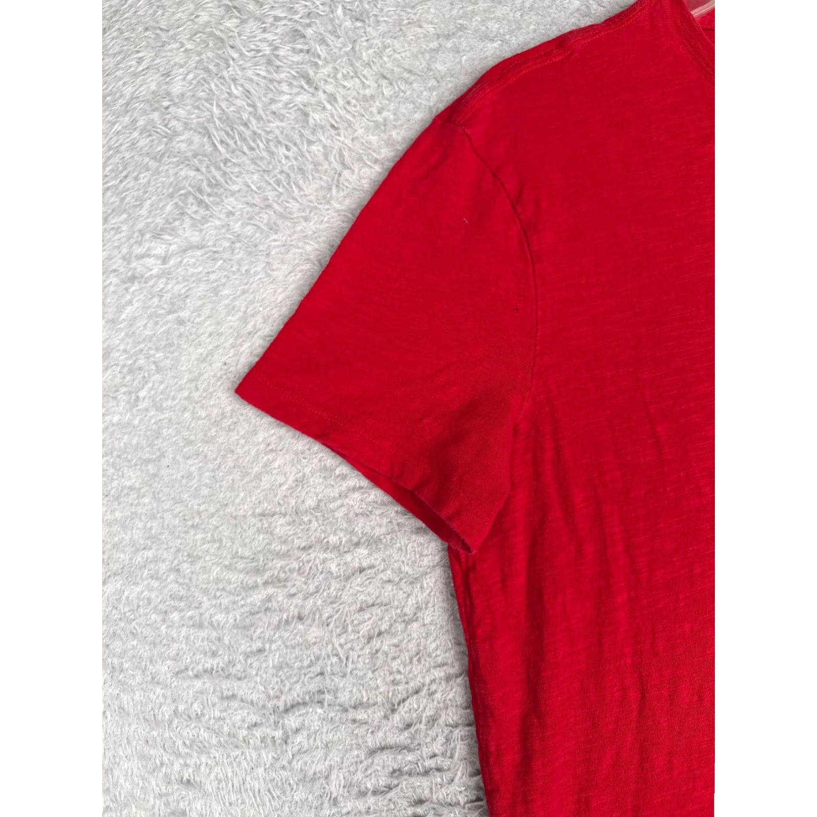 Tommy Hilfiger Tommy Hilfiger Shirt Men Medium Red Crew Neck 100% Cotton Short Sleeve Logo Embroidered T-Shirt Mens Regular Modern Fit Size US M / EU 48-50 / 2 - 3 Thumbnail