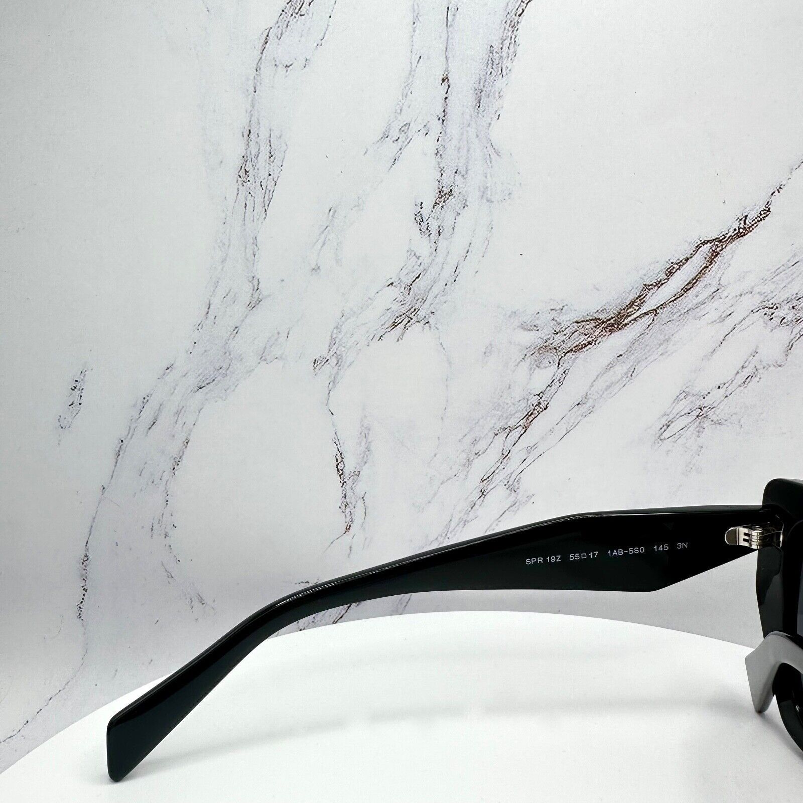 Prada New PRADA Sunglasses Black Symbole 100% Authentic Cat Eye Size ONE SIZE - 6 Thumbnail