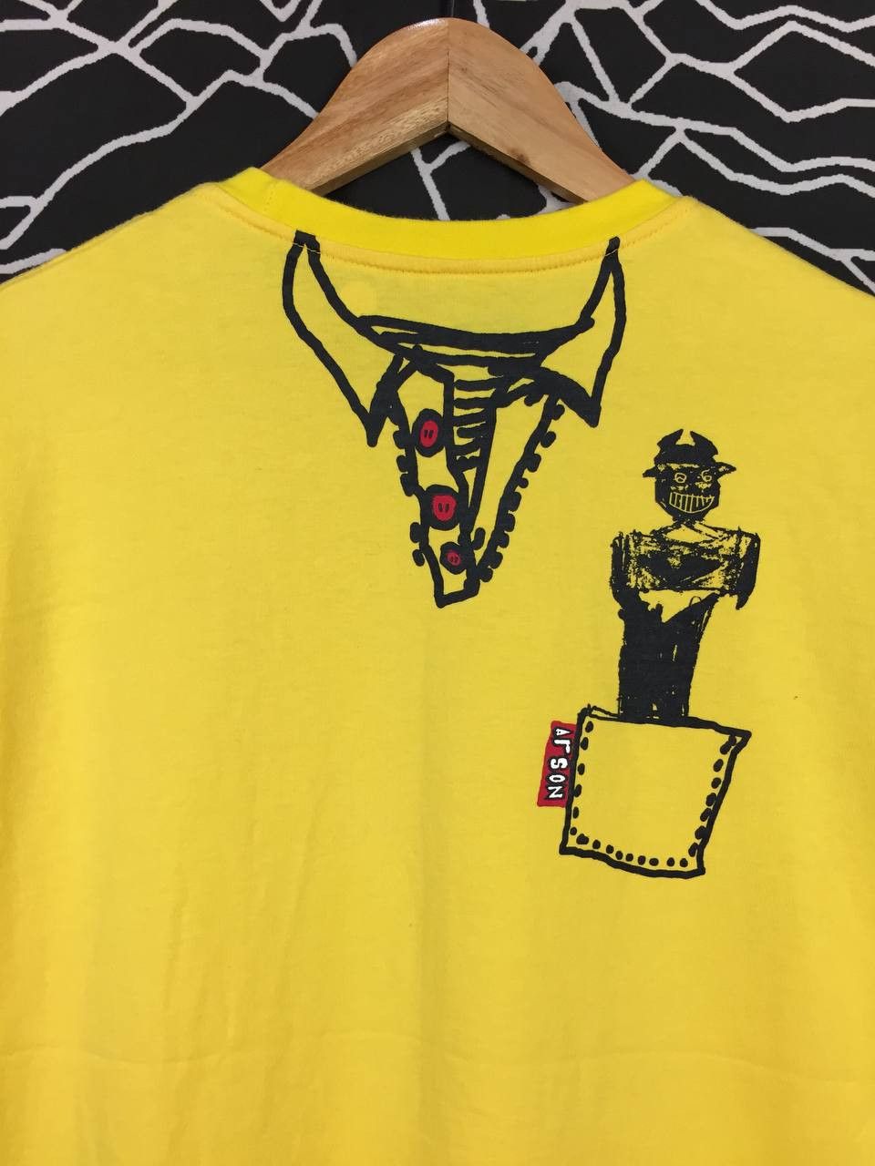 Vintage Arson Jeans All Over Print Made In Korea Tee Size US M / EU 48-50 / 2 - 6 Thumbnail