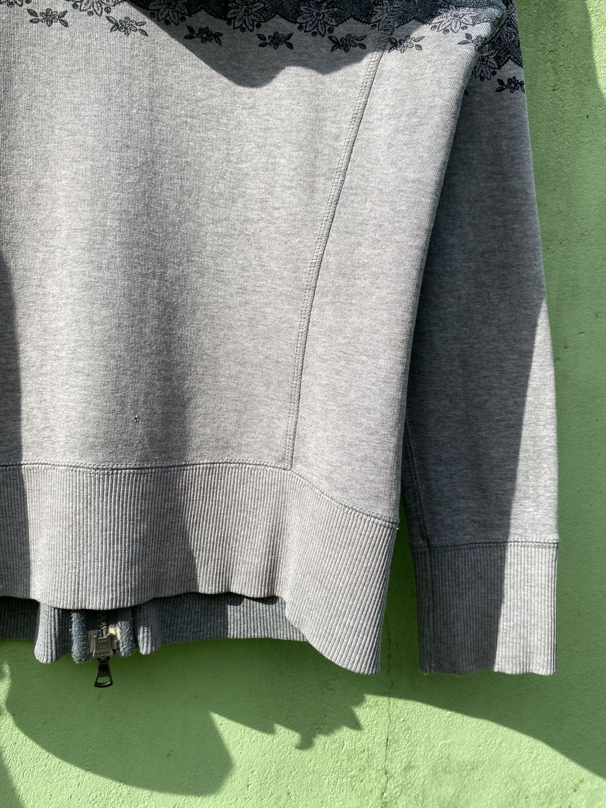 Japanese Brand Uniqlo Luxury Hood Zip Hoodie Grey Tribal Pattern Y2K Jacket Size M / US 6-8 / IT 42-44 - 14 Thumbnail