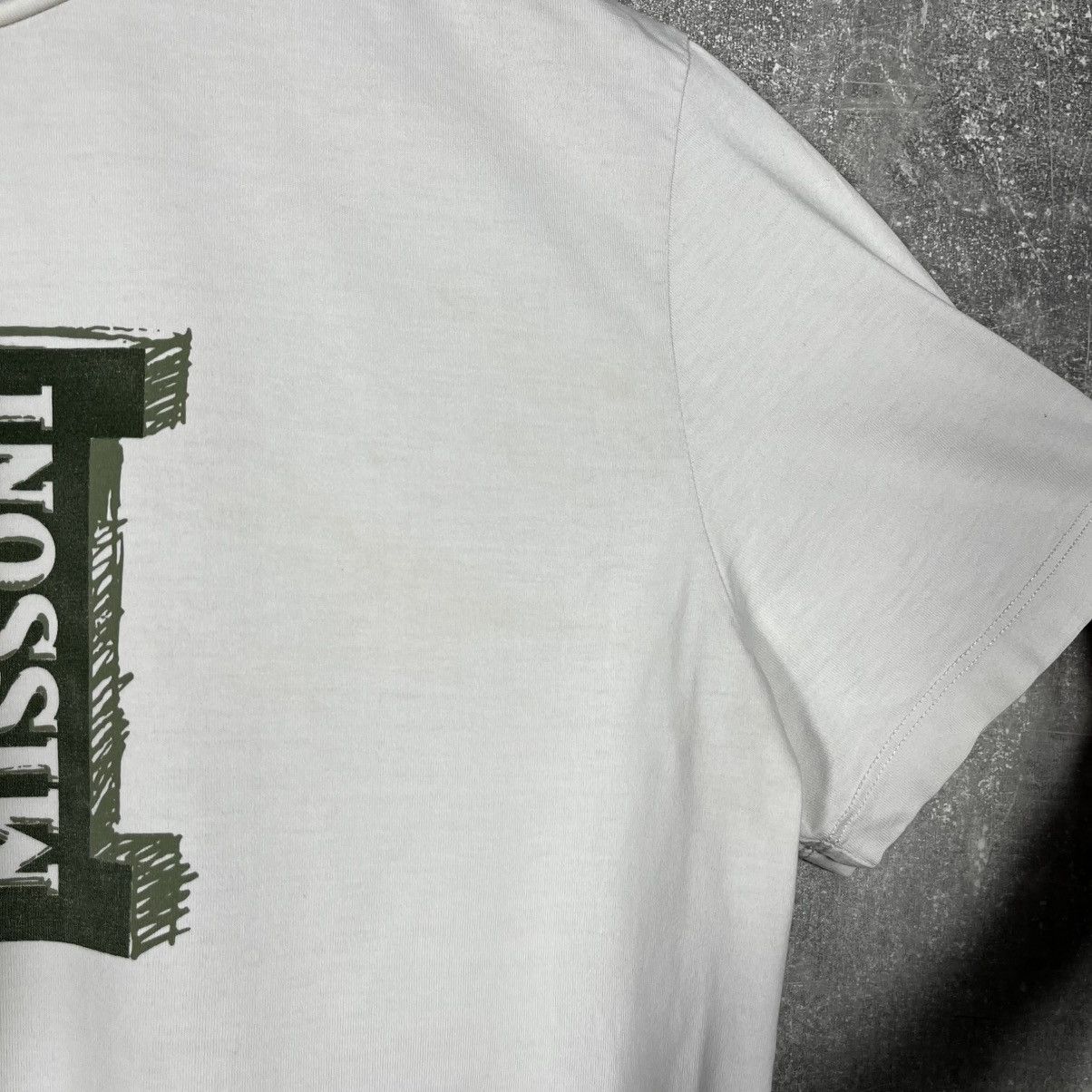 Missoni Missoni Tshirt White Tee Big Logo Size US M / EU 48-50 / 2 - 5 Thumbnail