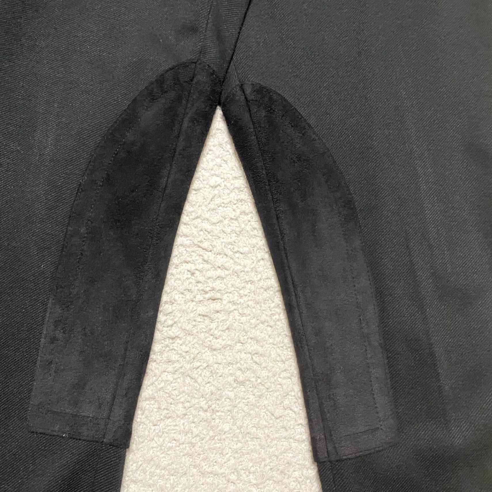 Talbots Talbots Womens 10P Pants Black Equestrian Faux Suede Breeches Skinny Ankle Size 32" / US 10 / IT 46 - 7 Thumbnail