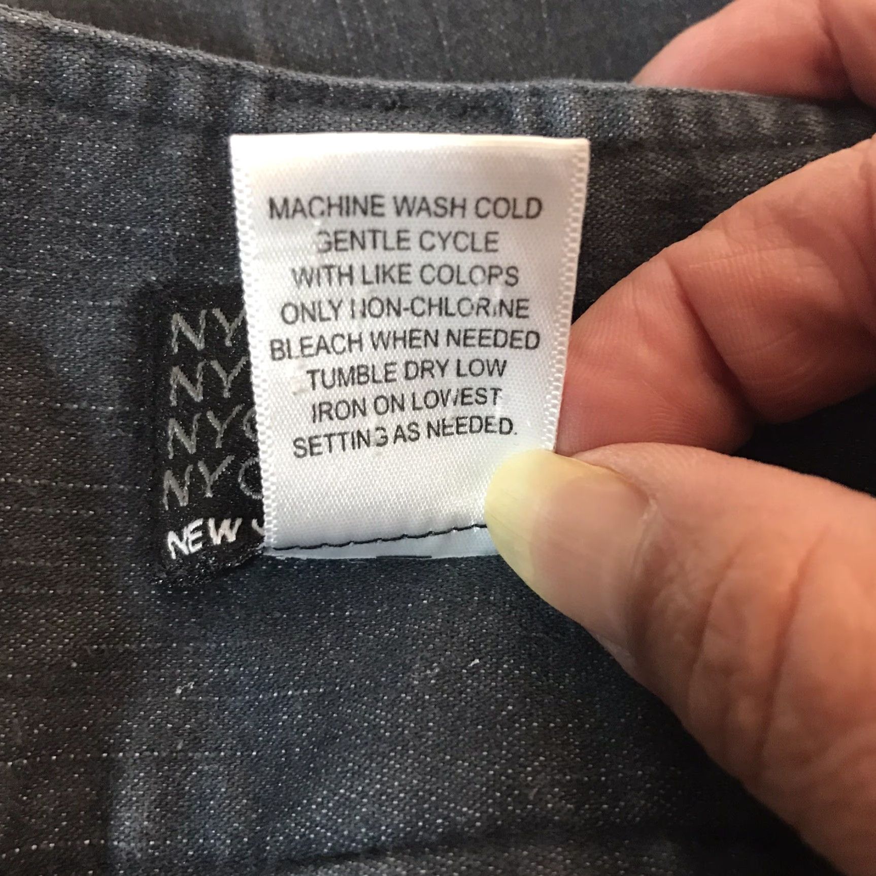 CO New York Clothing Co Gray Cropped Pants Women Size 14 Casual Business Travel Preppy Regular Fit Size 36" / US 14 / IT 50 - 4 Thumbnail