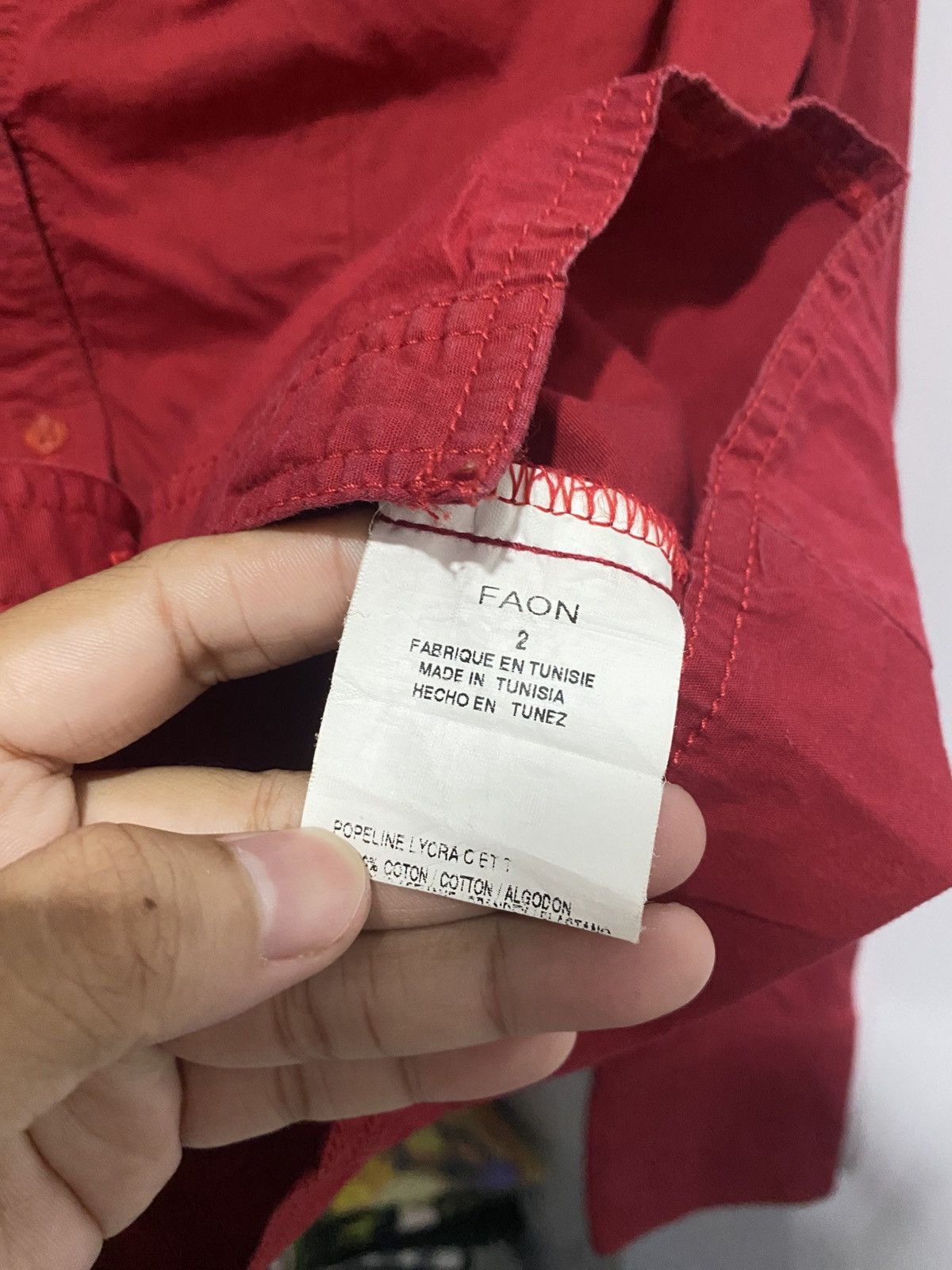 Issey Miyake × Japanese Brand × Morgan De Toi Morgan De Toi Japanese Button Shirt Size US M / EU 48-50 / 2 - 5 Thumbnail
