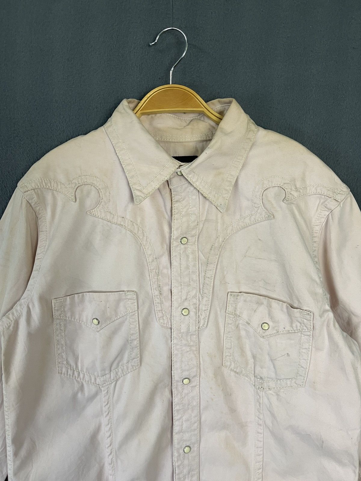 Cowboy Equipment × Japanese Brand Western Long Sleeve Pearl Snap Button Shirt Size US L / EU 52-54 / 3 - 3 Thumbnail