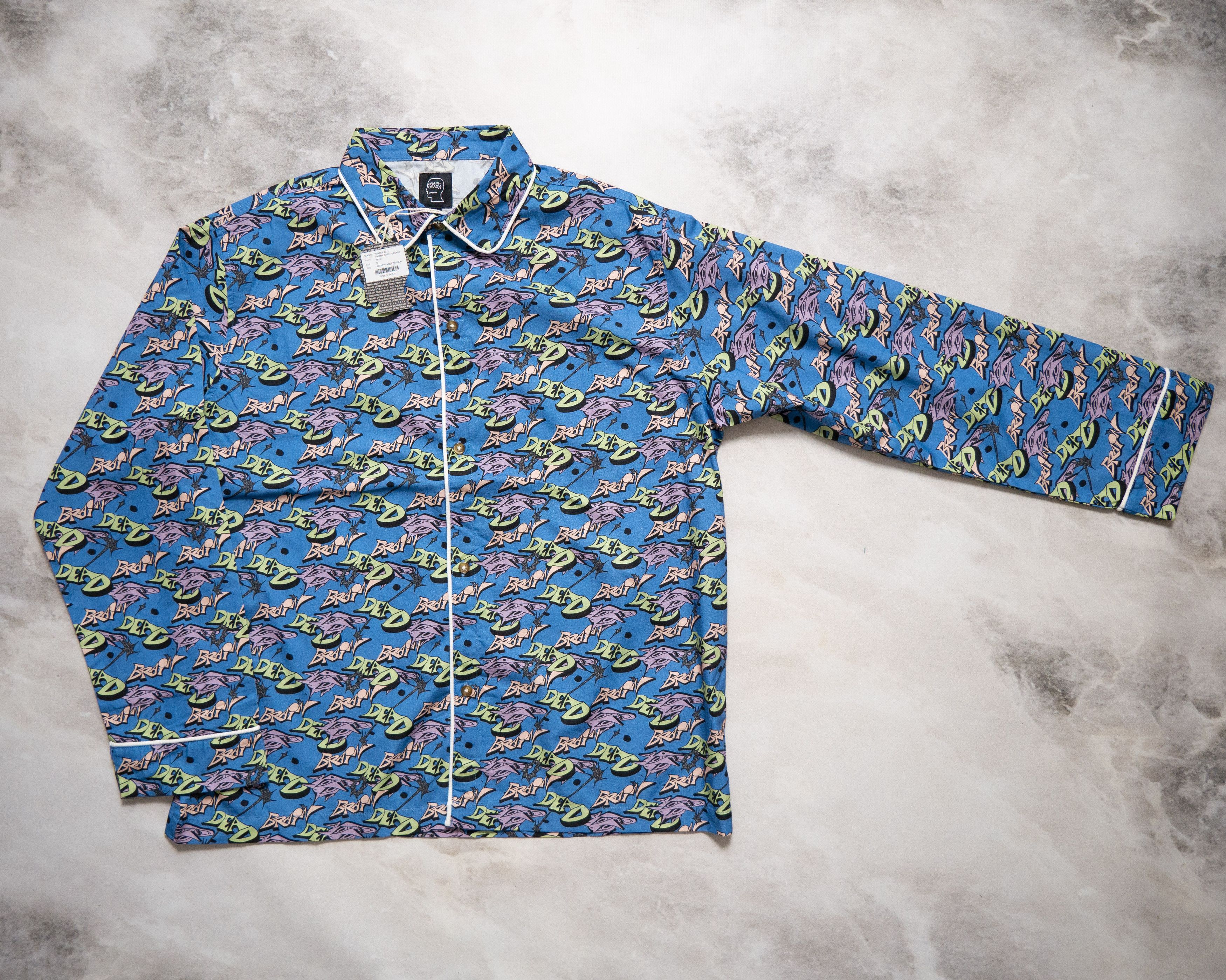 Brain Dead Brain Dead Pajama Button Ups Shirt New M Size US M / EU 48-50 / 2 - 1 Thumbnail