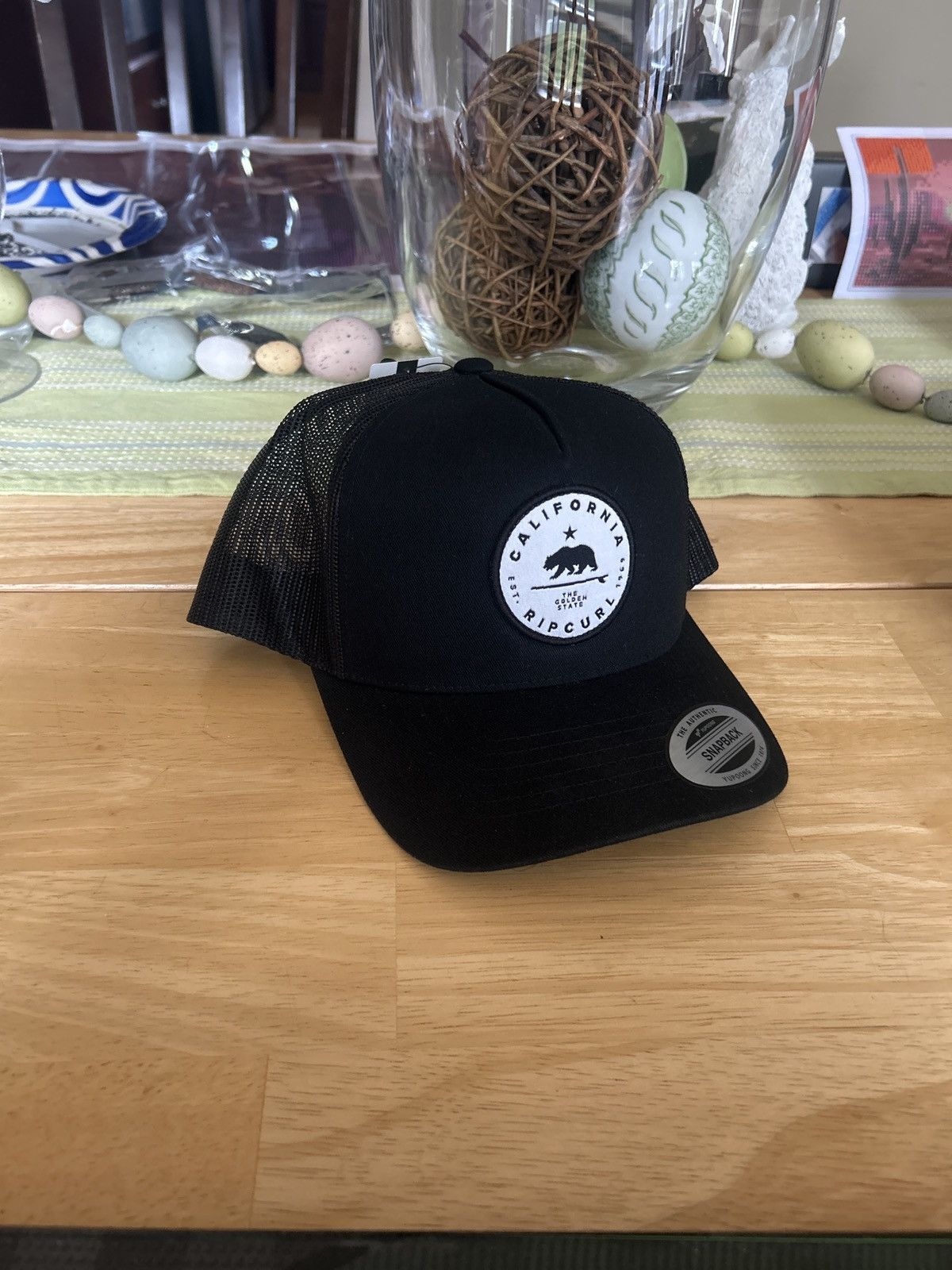 Rip Curl California RipCurl High Profile Black SnapBack Size ONE SIZE - 1 Thumbnail