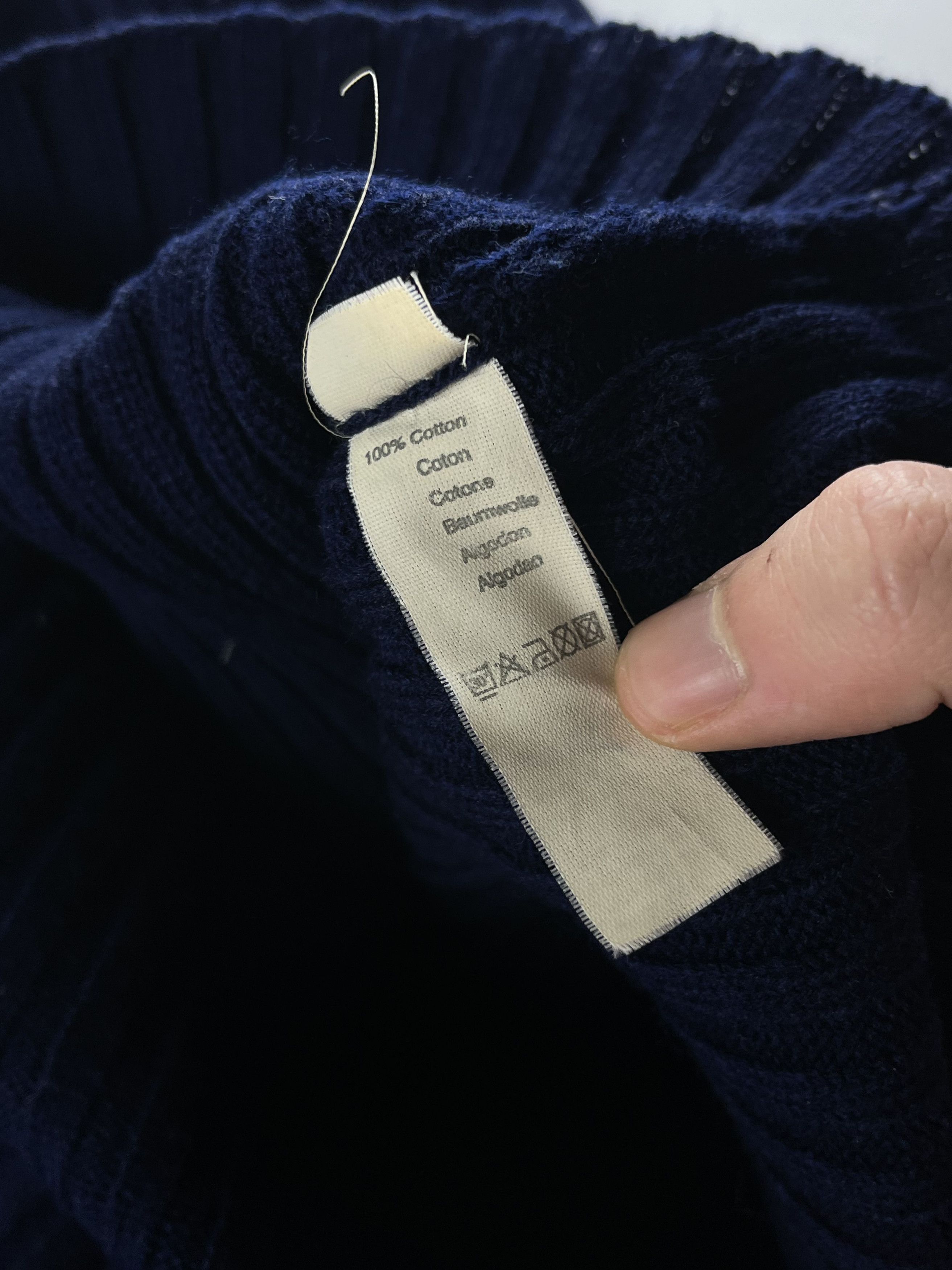 Polo Ralph Lauren × Ralph Lauren × Vintage Vintage Ribbed Knited Polo Ralph Lauren Sweater Size XL / US 12-14 / IT 48-50 - 4 Thumbnail