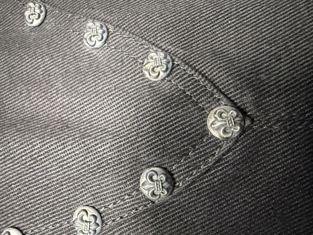 Chrome Hearts RARE VINTAGE Western Style Denim Jacket LOTS OF SILVER Size US L / EU 52-54 / 3 - 6 Thumbnail