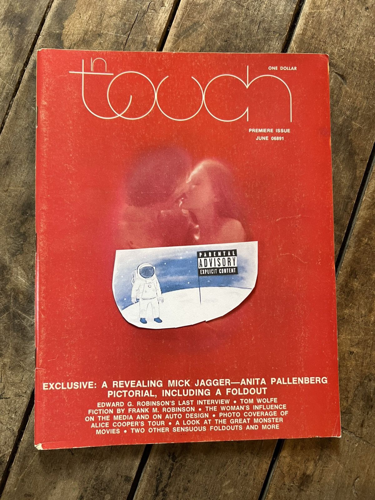 Vintage In Touch Magazine - June 1974 - Rare Magazine For Men Size ONE SIZE - 1 Thumbnail