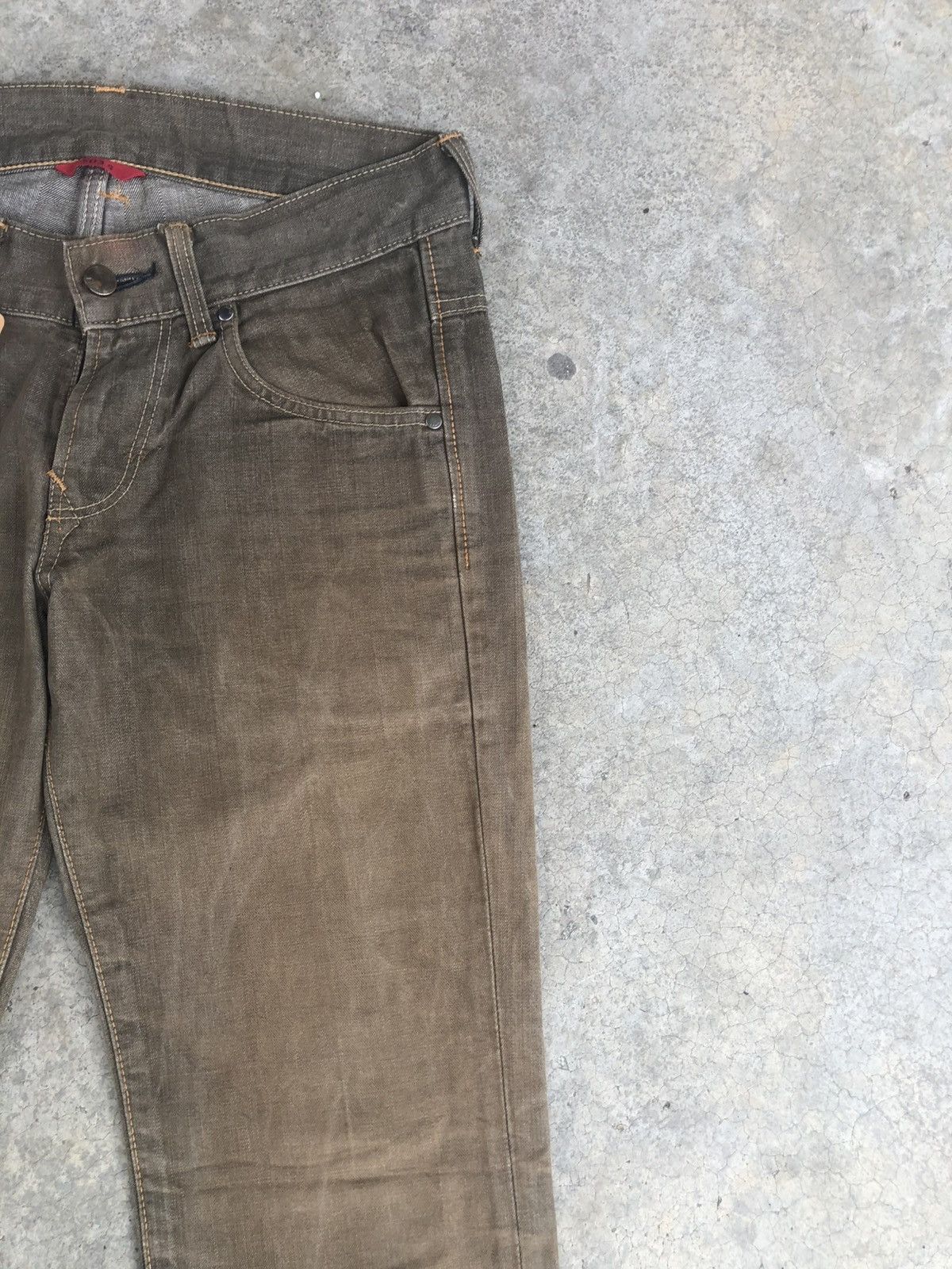 Who Decides War Edwin Flared Jeans Mudwash Distressed Jeans Size US 30 / EU 46 - 5 Thumbnail