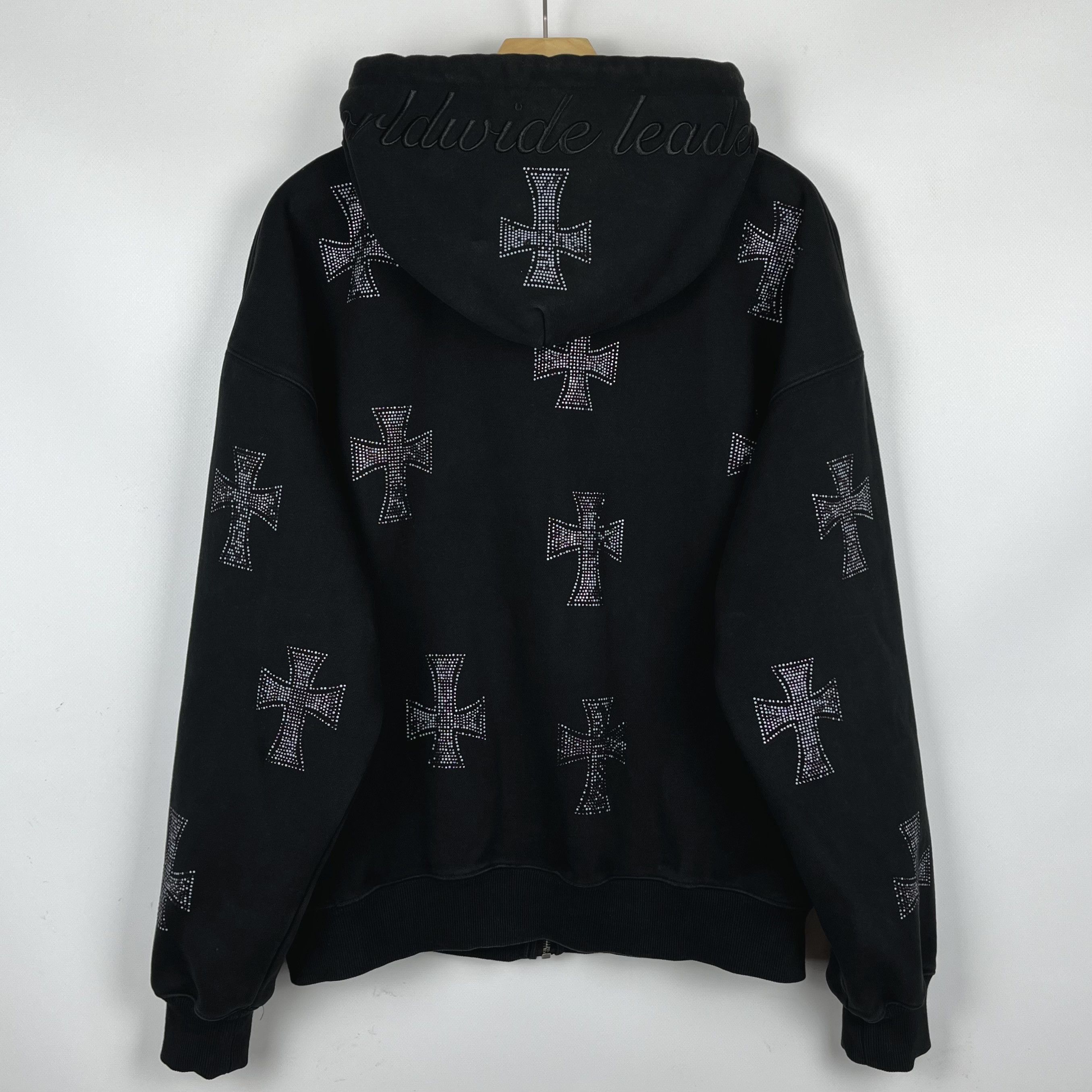 Unknown London Unknown London Saint Row Cross Full Zip Hoodie Size US S / EU 44-46 / 1 - 17 Thumbnail