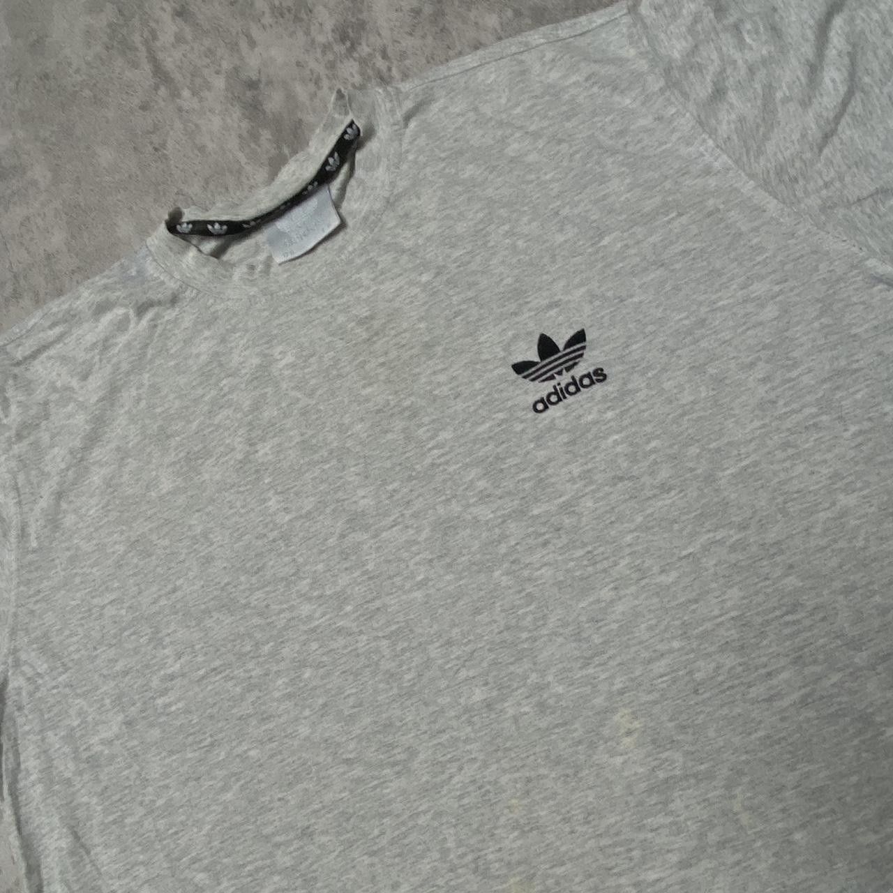 Adidas Grey Adidas T-shirt #AdidasTee Size US M / EU 48-50 / 2 - 3 Thumbnail