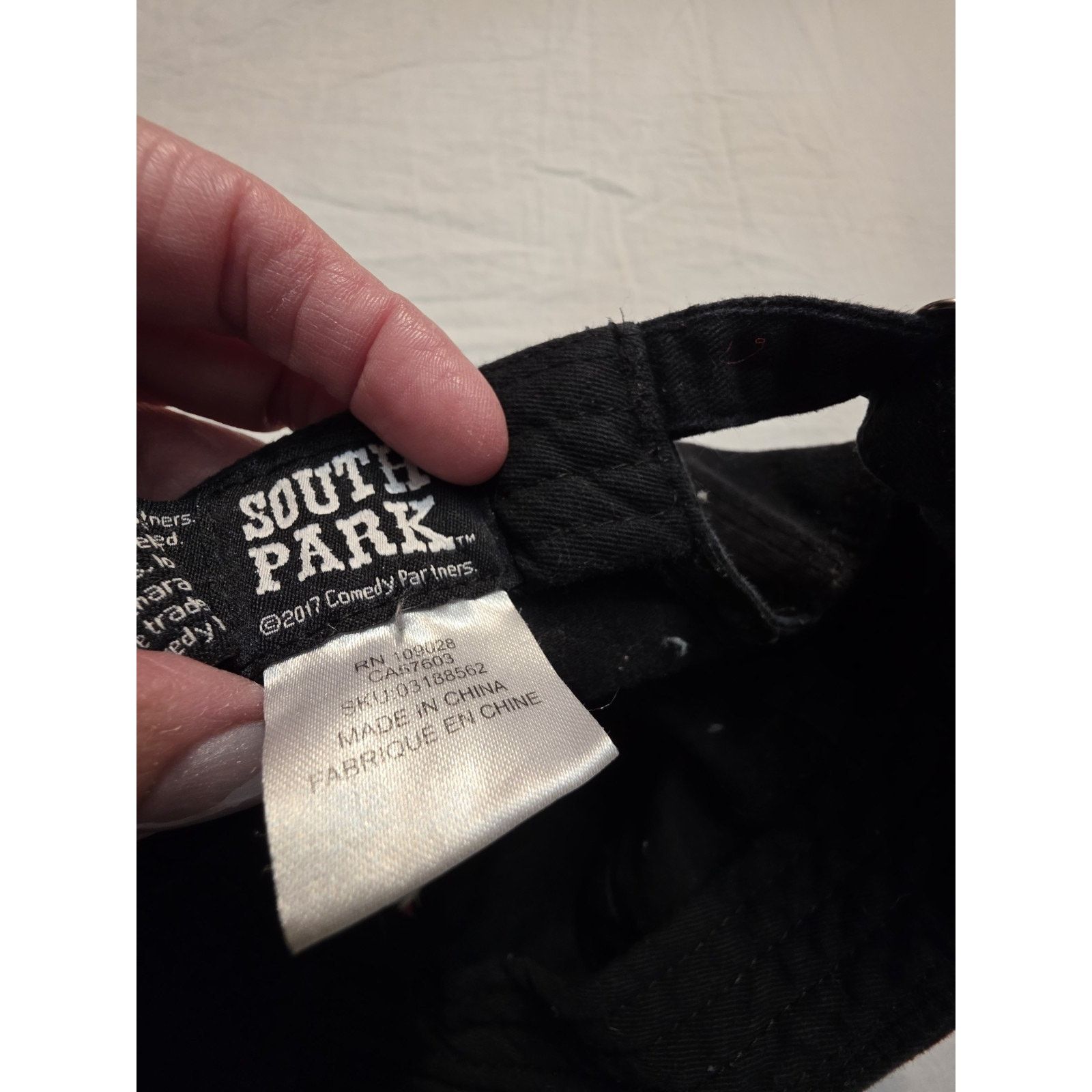 Other South Park 2017 Eric Cartman Hat Black Adjustable Size ONE SIZE - 3 Thumbnail