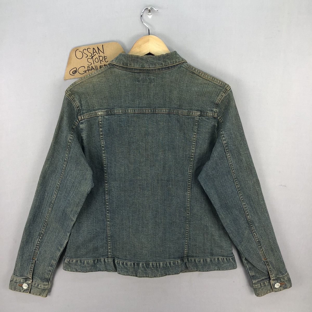 Japanese Brand Vintage Japanese Brand OiModel Denim Jacket Size S / US 4 / IT 40 - 10 Thumbnail