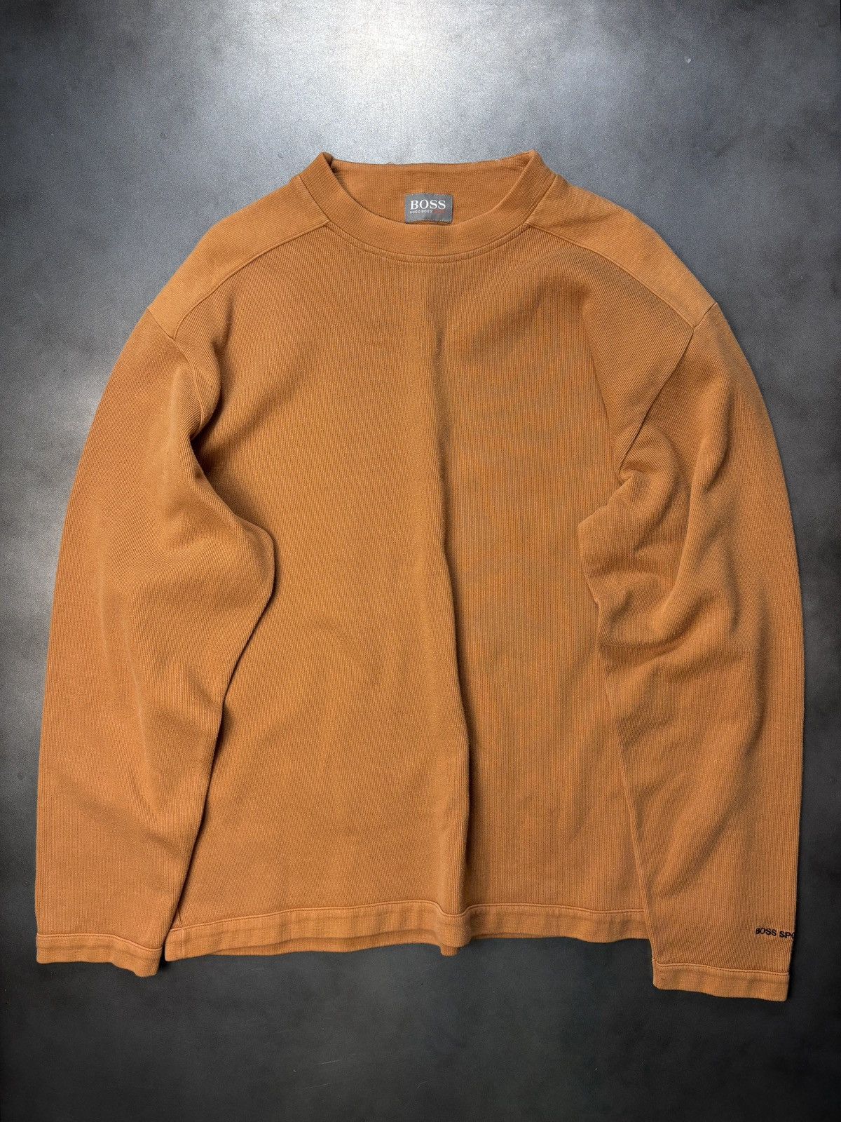 Hugo Boss × Vintage Vintage Hugo Boss Sport Longsleeve 90s 2000s Iguana LS Tee Size US XL / EU 56 / 4 - 1 Thumbnail