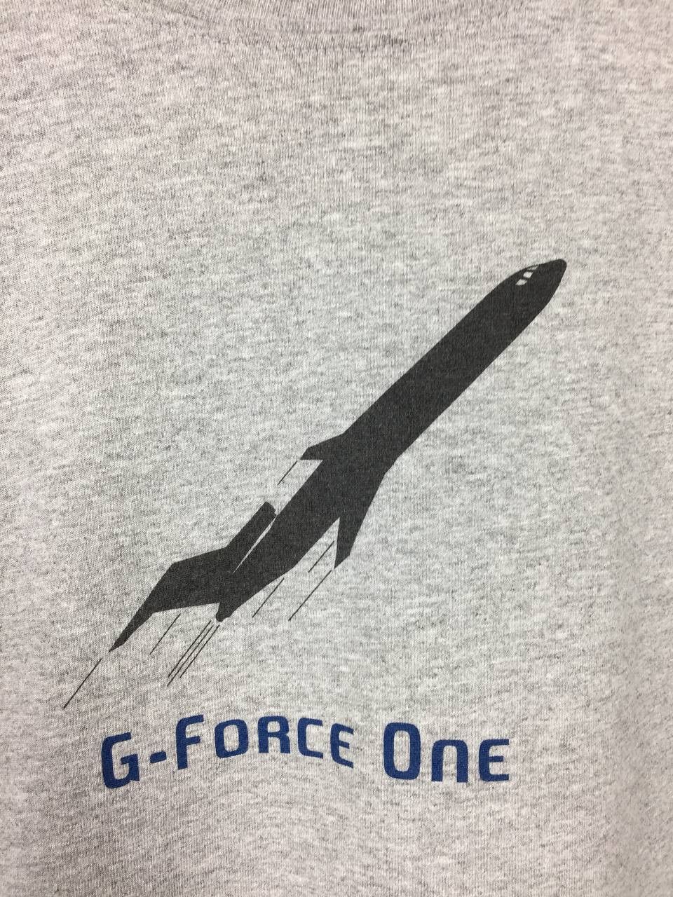 Jerzees × Vintage Vtg 00s Jerzees Zero Gravity "G-FORCE ONE" Aircraft Tee Size US XXL / EU 58 / 5 - 4 Thumbnail