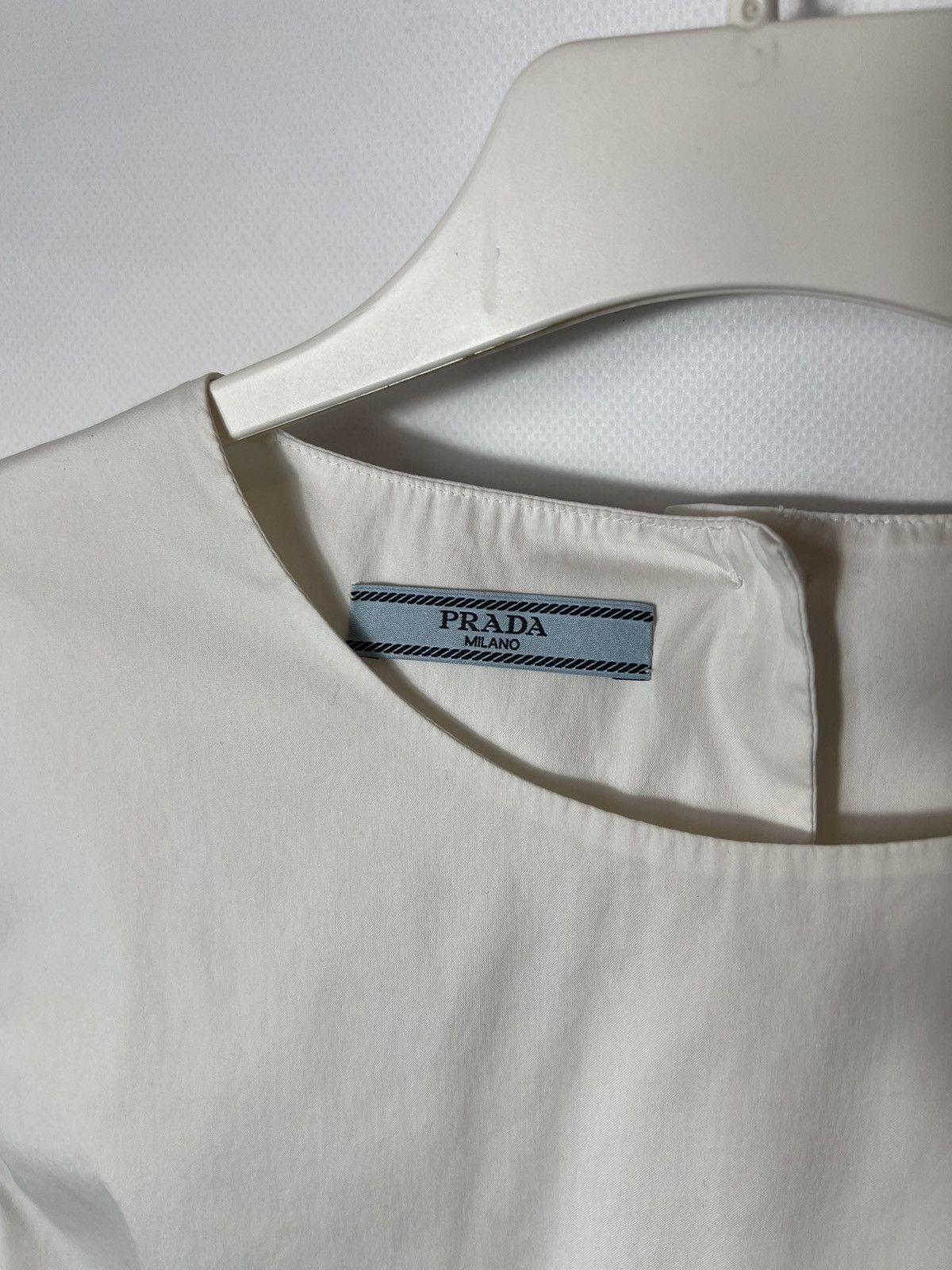 Prada Vintage luxury designer Prada Milano Blouse Tops Size It 42 Size M / US 6-8 / IT 42-44 - 6 Thumbnail