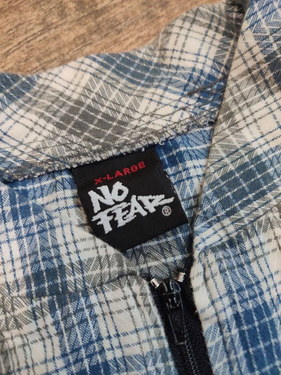 No Fear No Fear Sports Vintage 90's Grunge T-Shirt 1/2 Zip Size L Size US XL / EU 56 / 4 - 8 Thumbnail